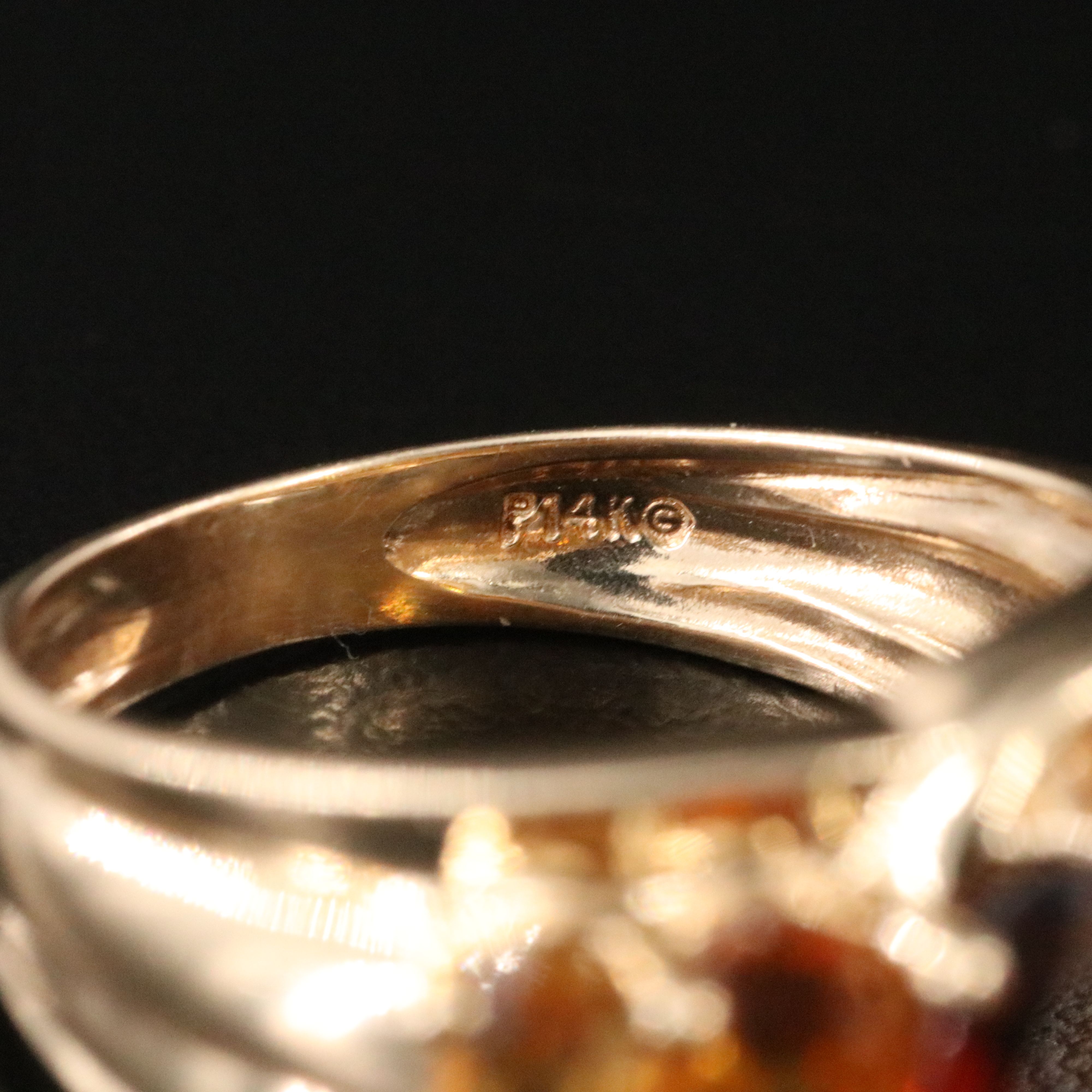 14K Citrine Ring