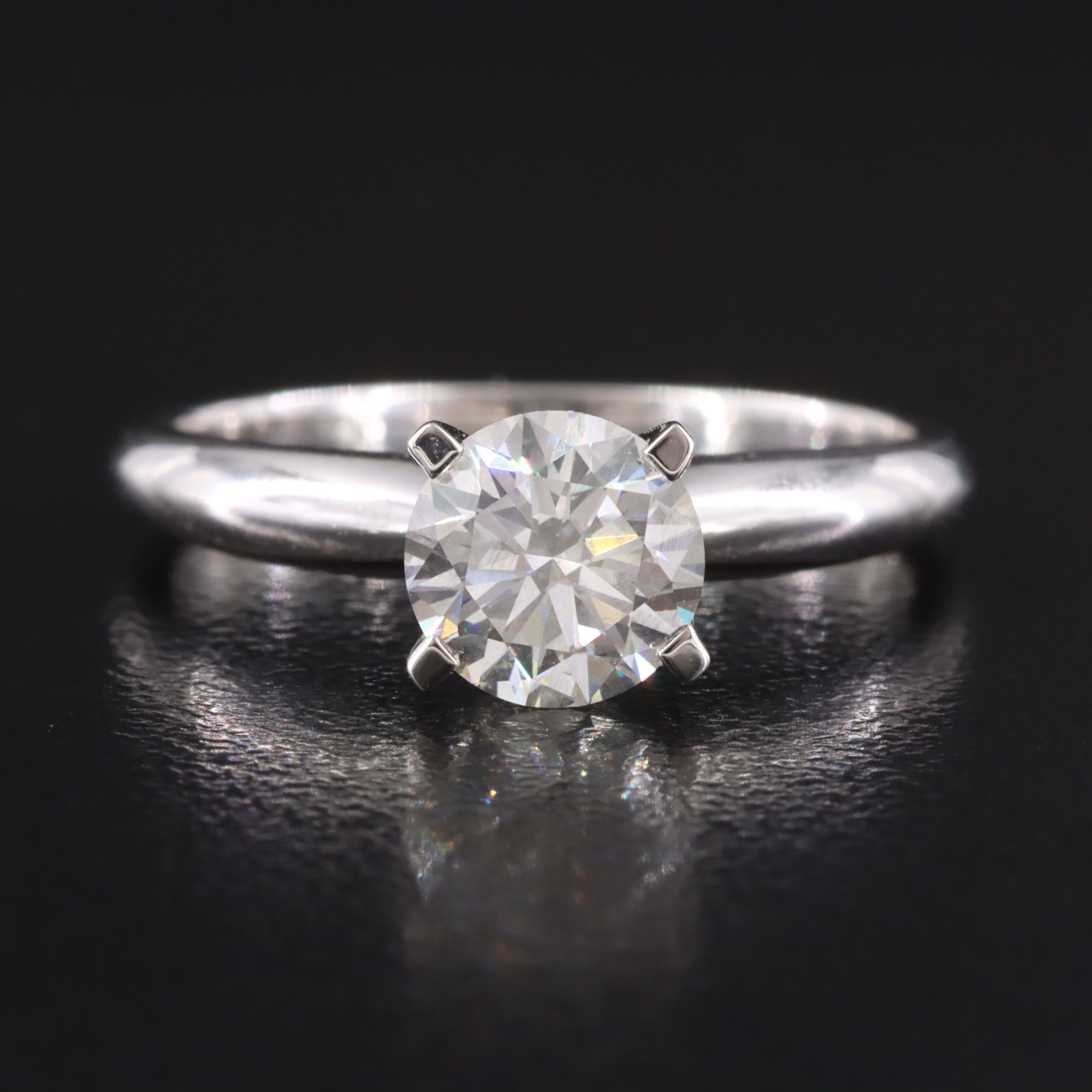 14K 1.07 CT Lab Grown Diamond Solitaire Ring