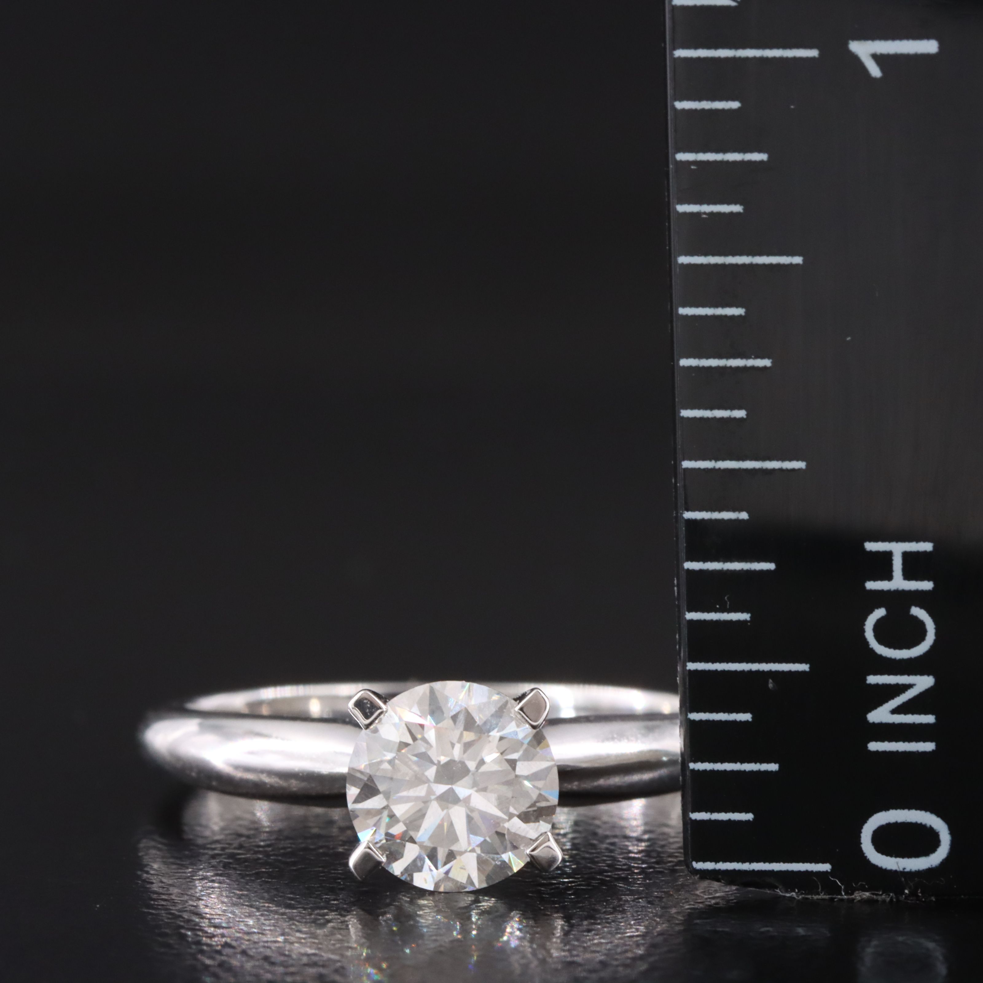 14K 1.07 CT Lab Grown Diamond Solitaire Ring