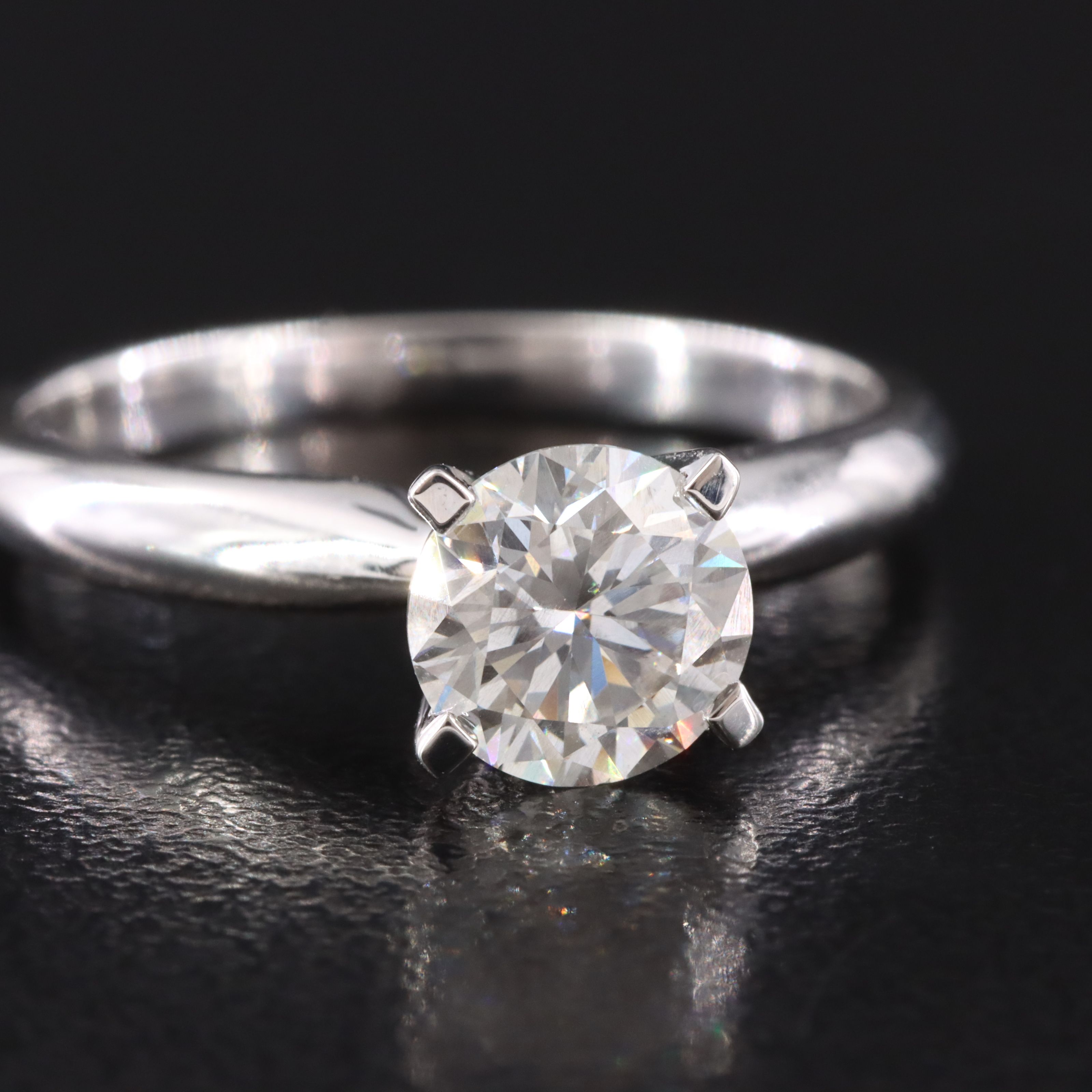 14K 1.07 CT Lab Grown Diamond Solitaire Ring