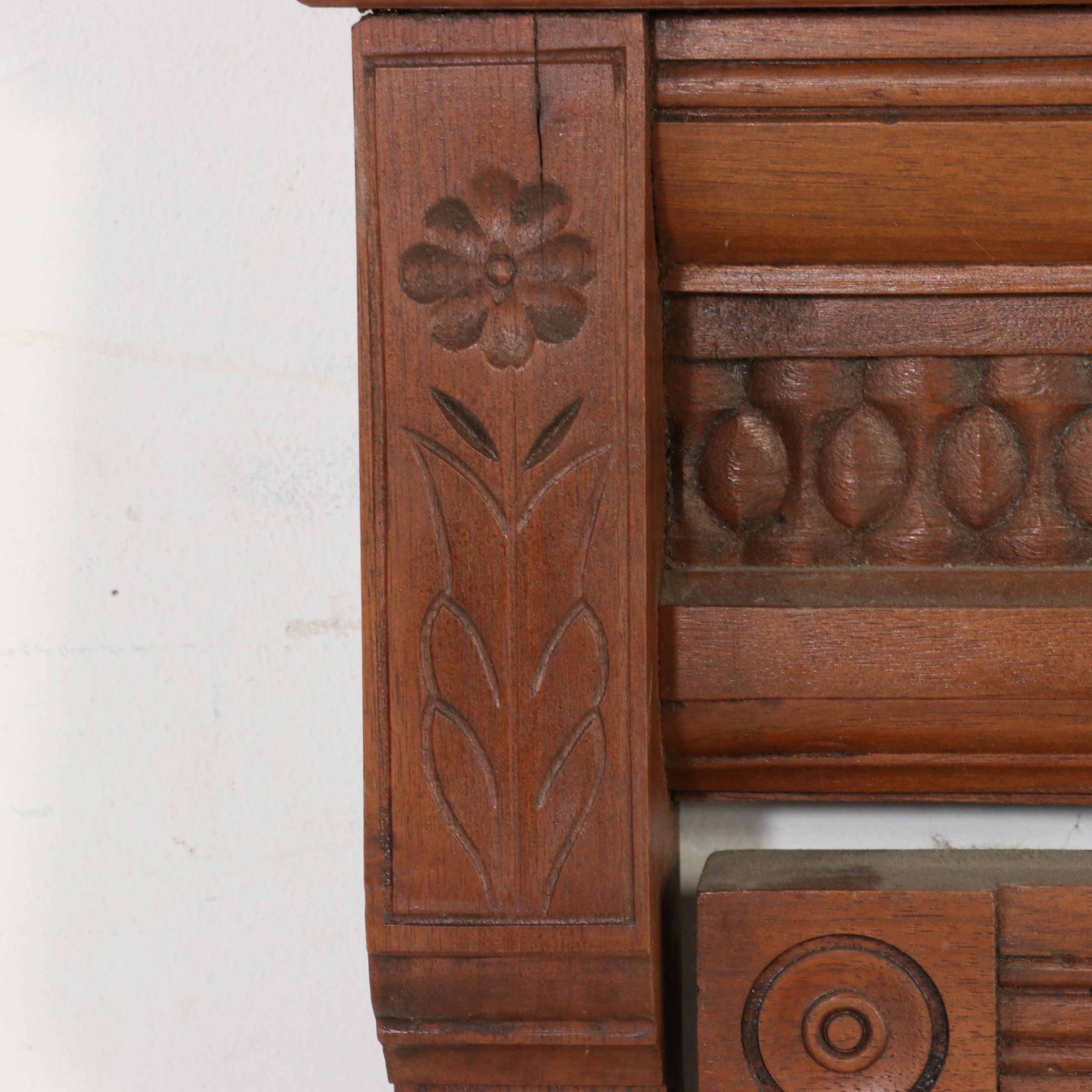 American Eastlake Walnut Marble Top Dresser 1875-1885