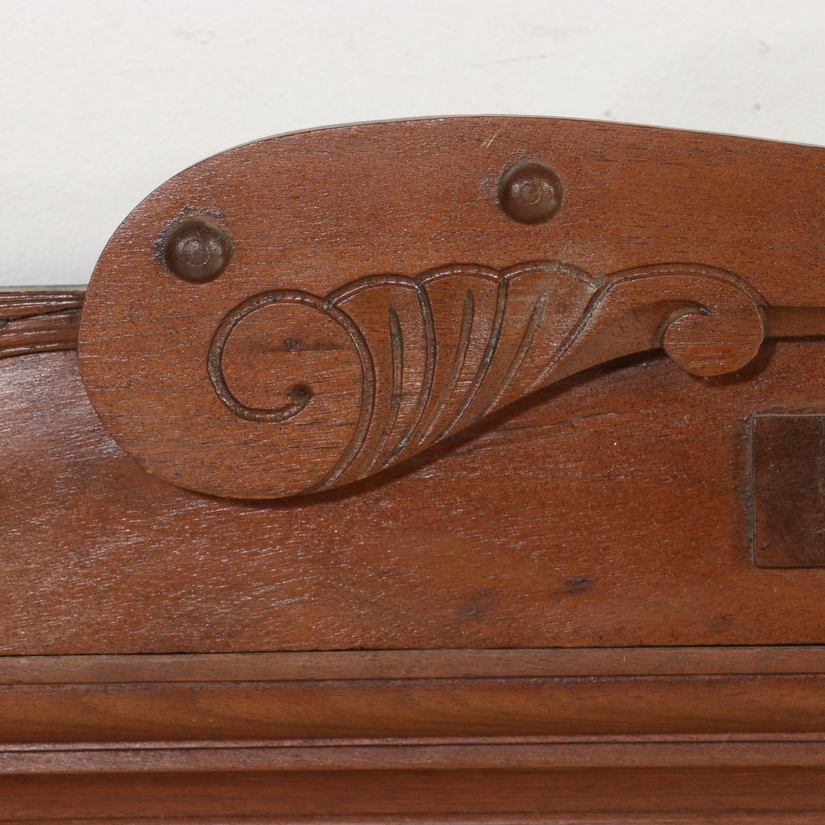 American Eastlake Walnut Marble Top Dresser 1875-1885