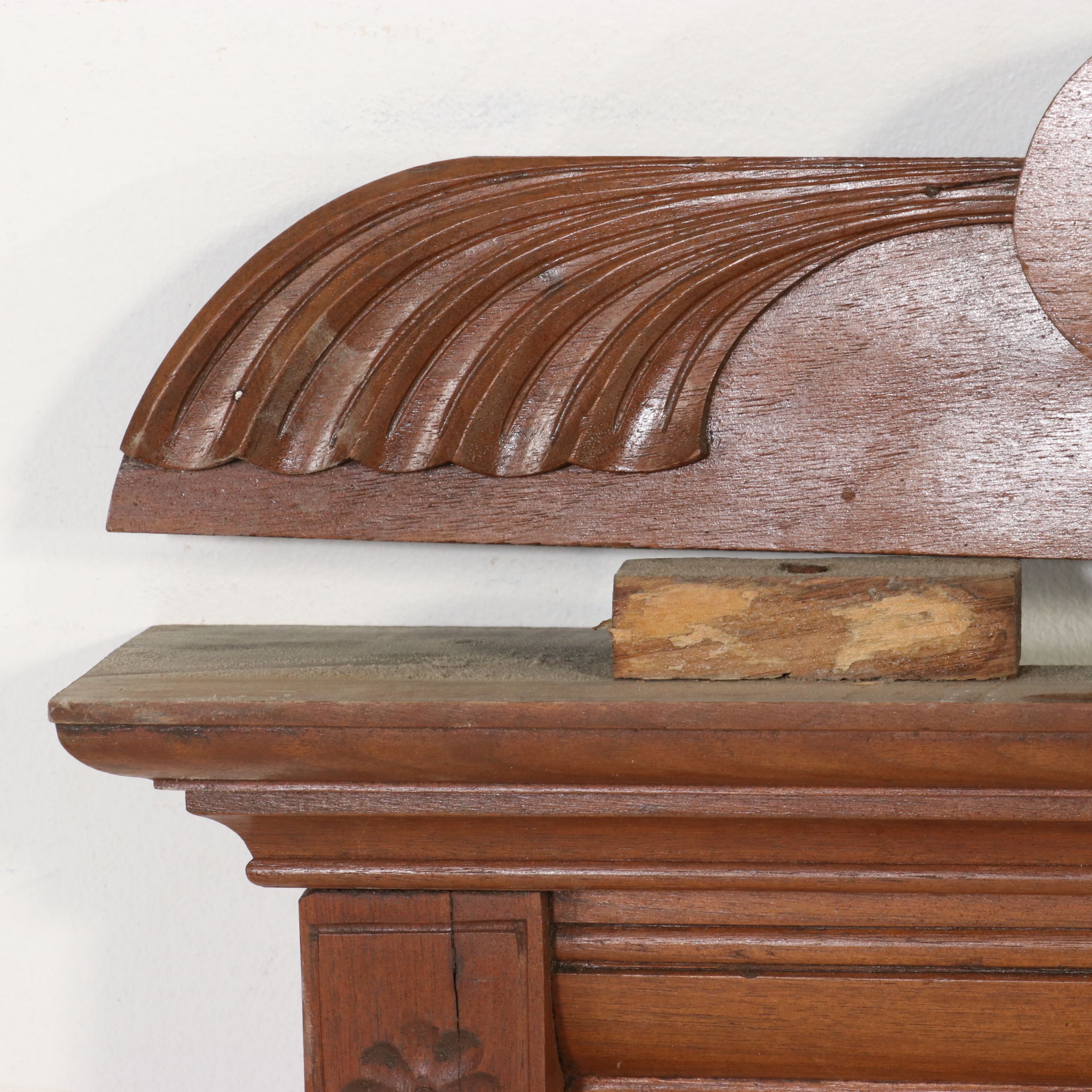 American Eastlake Walnut Marble Top Dresser 1875-1885