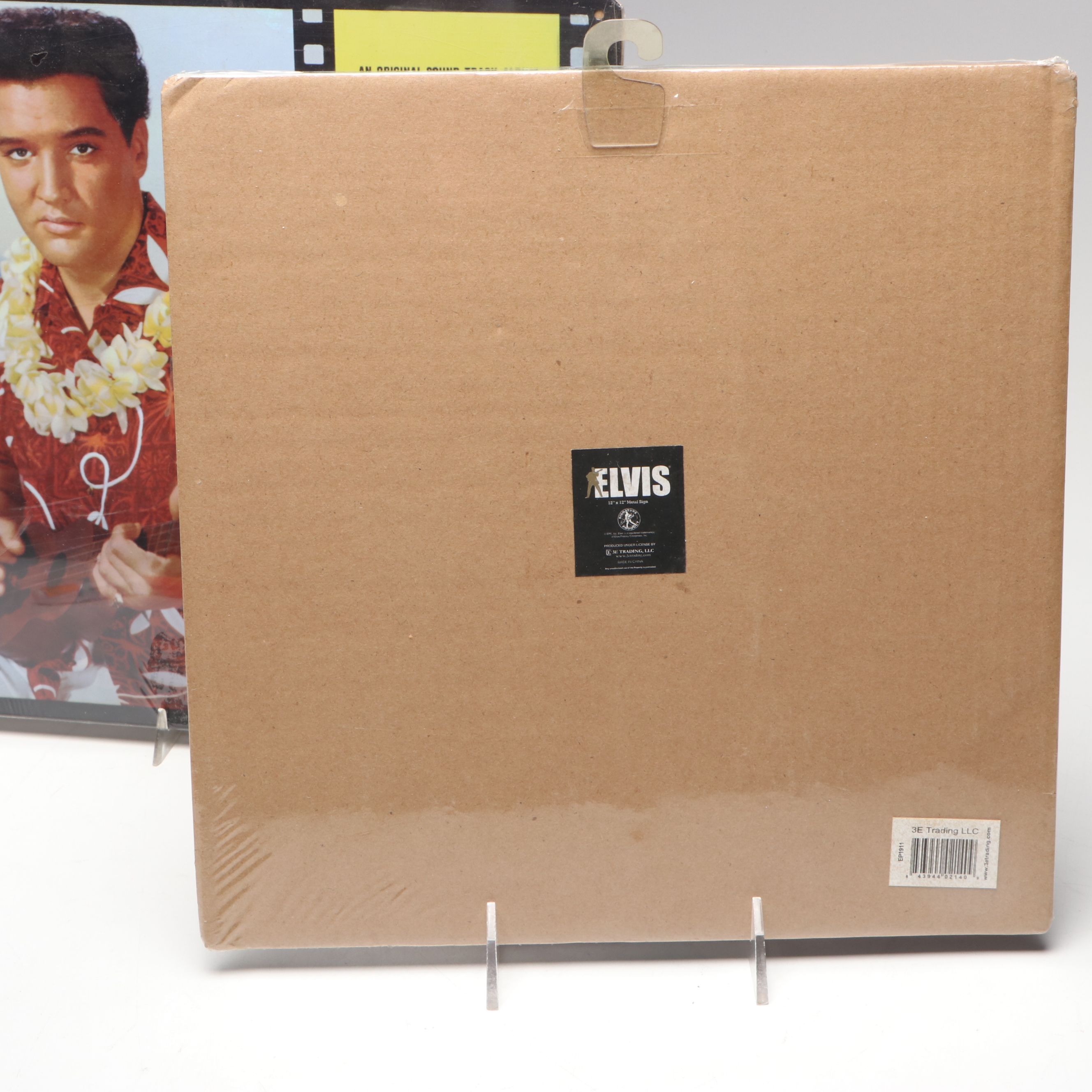 3E Trading Elvis Presley Reproduction Vinyl Record Jacket Metal Signs