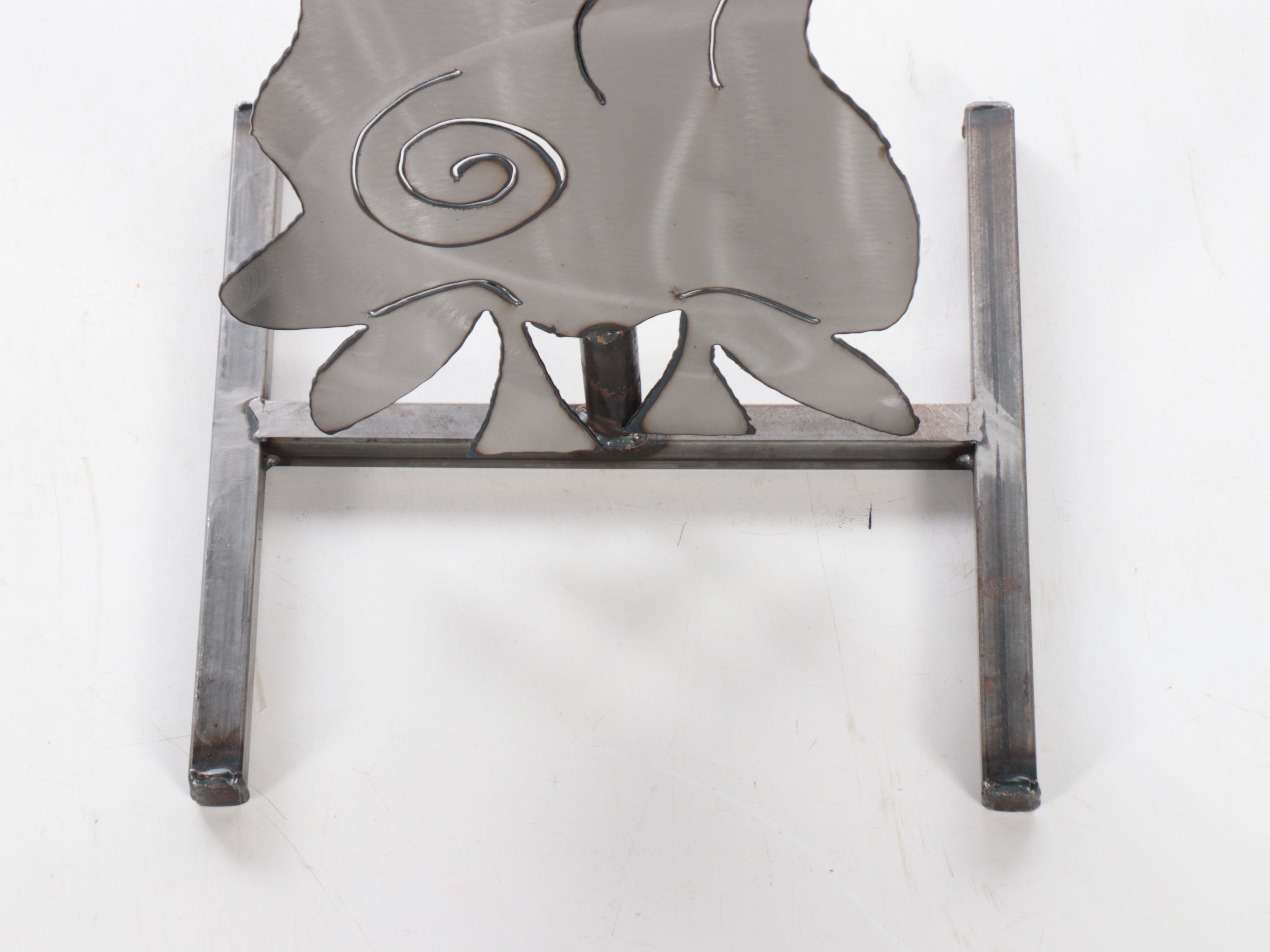 Folk Art Laser Cut Sculptural Floor Lamp