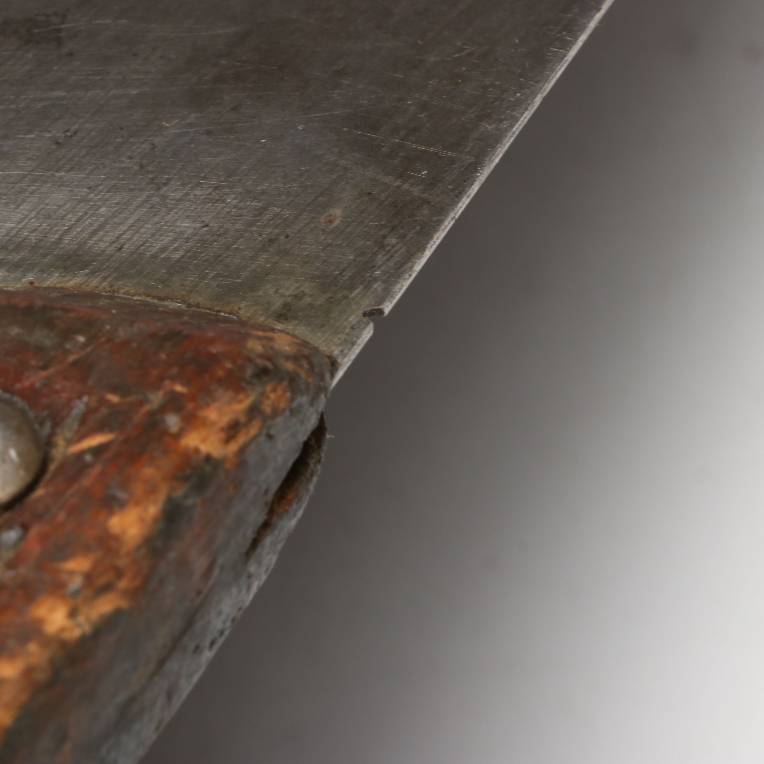 Disston D-23 Wheat Handle Hand Saw with Hi-Test Flathead Screwdriver