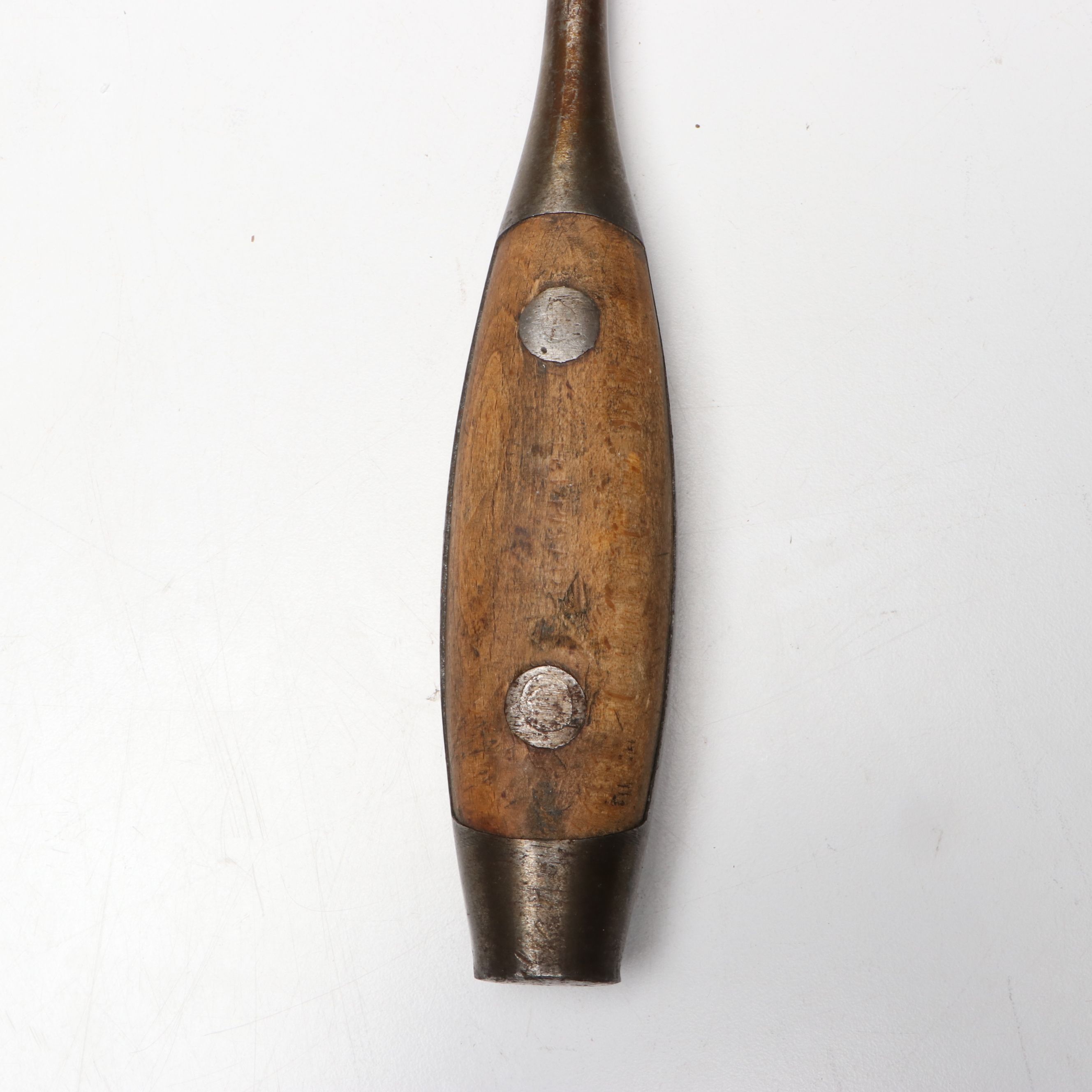 Disston D-23 Wheat Handle Hand Saw with Hi-Test Flathead Screwdriver