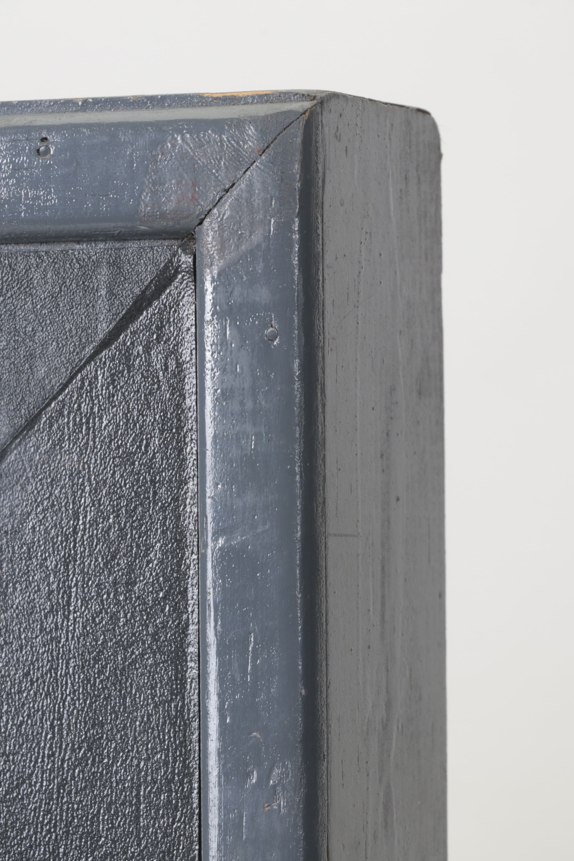 Fred Thomas Martin Oil Painting of Building Facade "Tired, Near Page", 1958