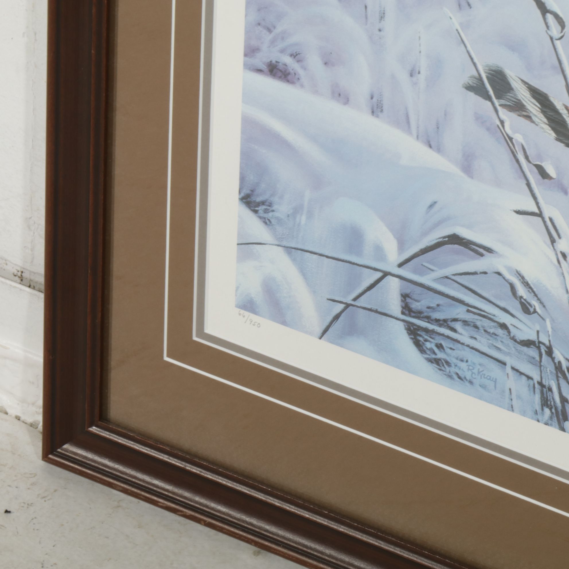 Robert Clement Kray Ornithological Offset Lithograph "Hawthorn Grouse"