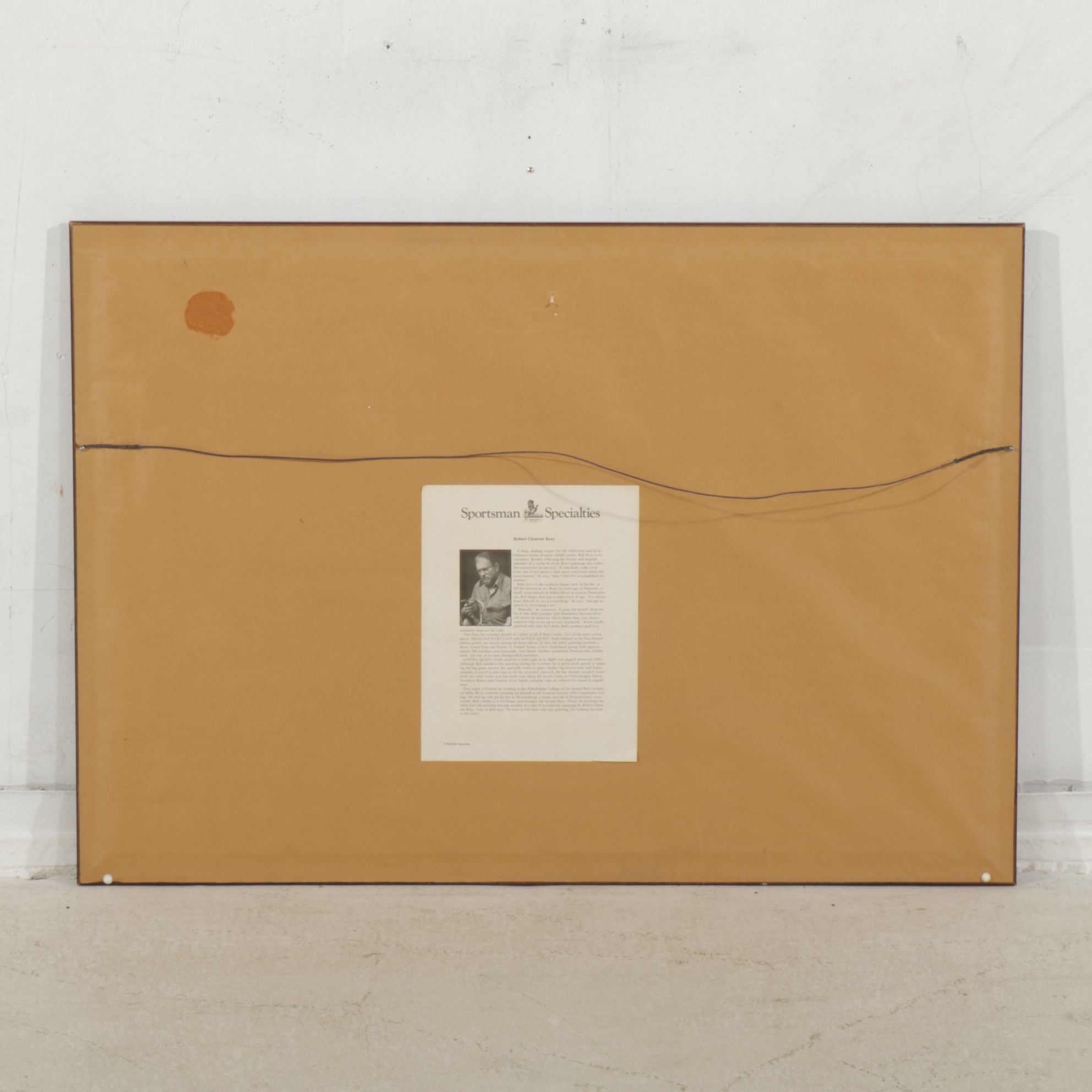 Robert Clement Kray Ornithological Offset Lithograph "Hawthorn Grouse"