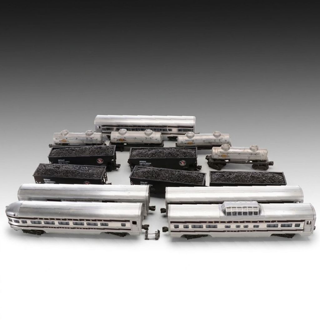 Williams O Scale Passenger Cars with Other Great Northern Coal Cars, More Trains