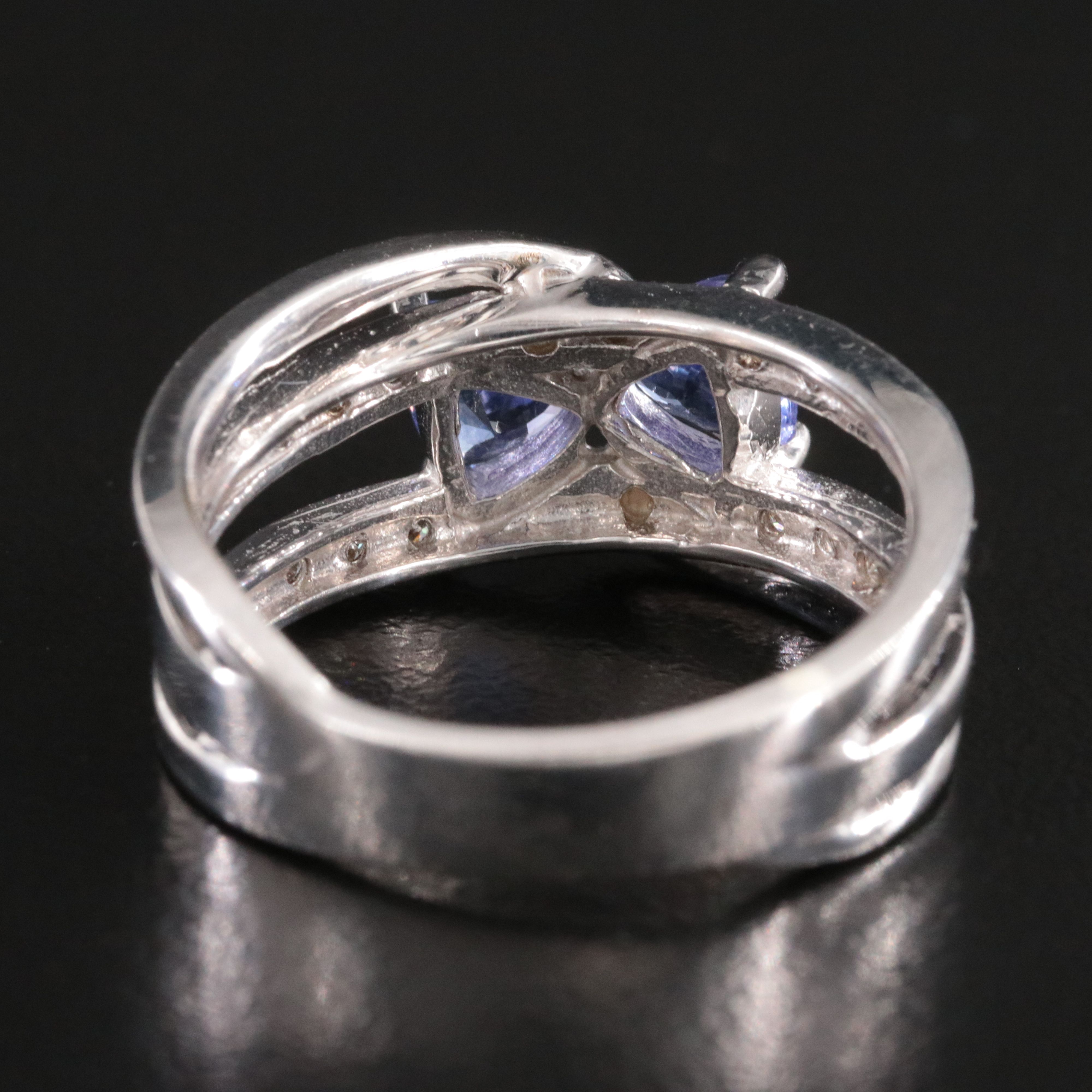 14K Tanzanite and Diamond Ring