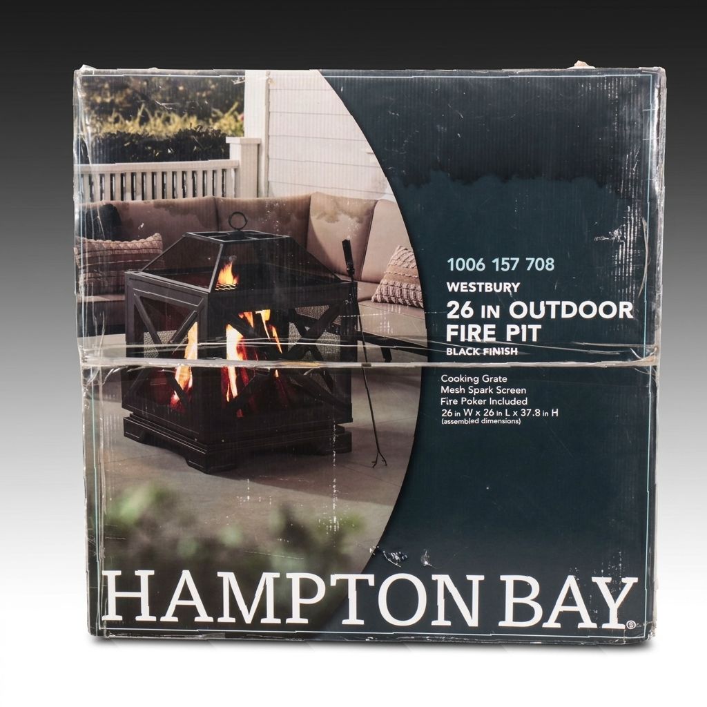 Westbury 26" Metal Outdoor Fire Pit