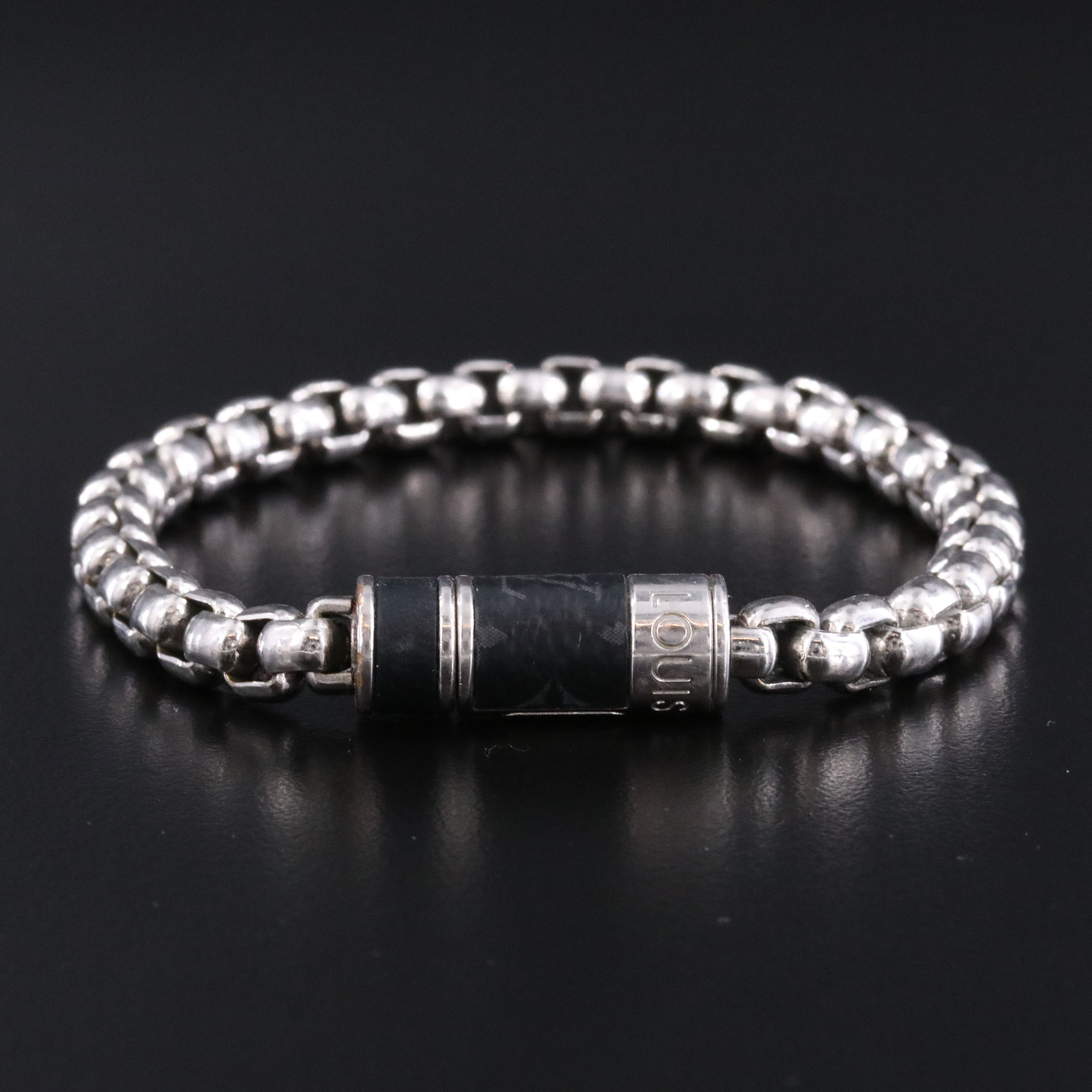 Louis Vuitton Monogram Eclipse Bracelet