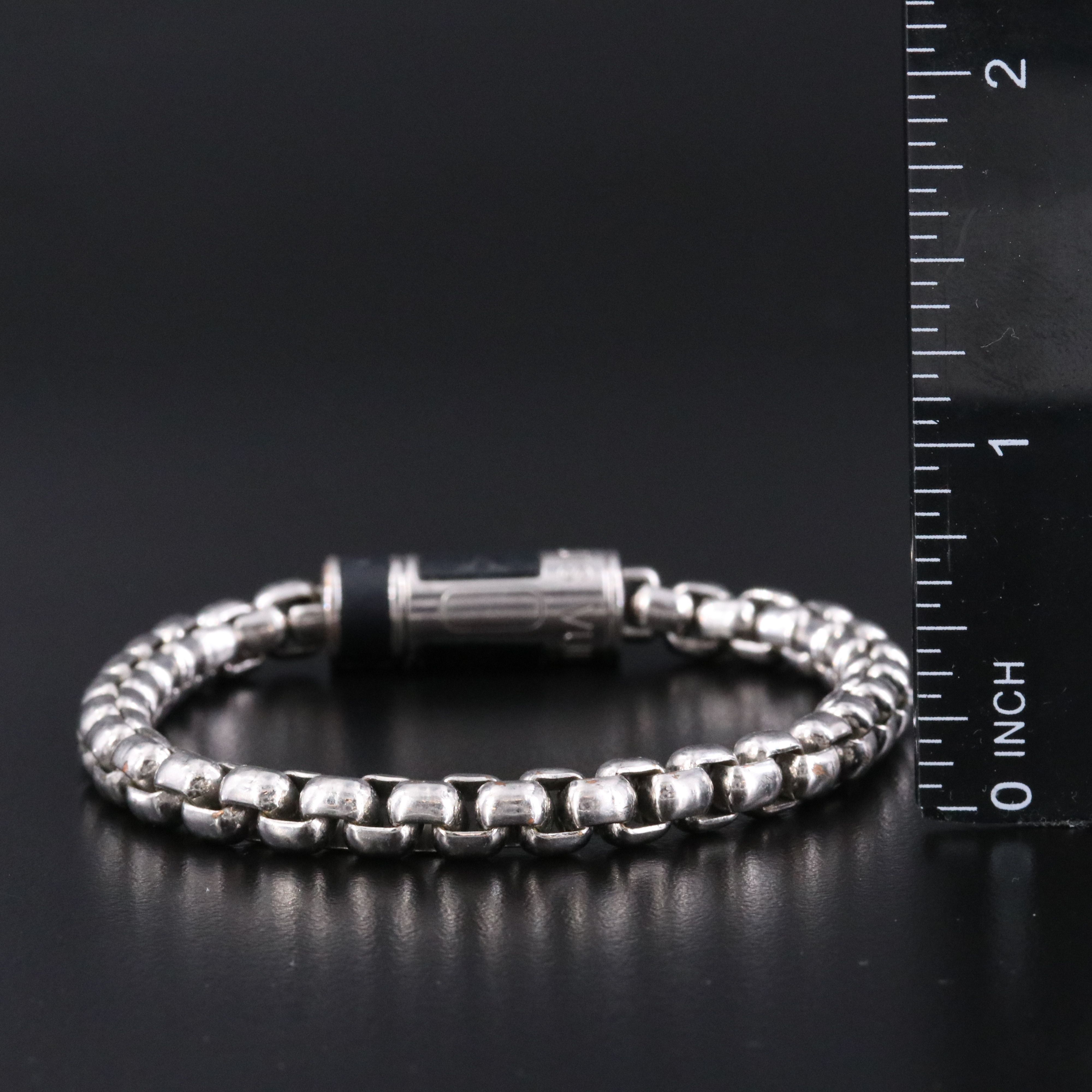 Louis Vuitton Monogram Eclipse Bracelet