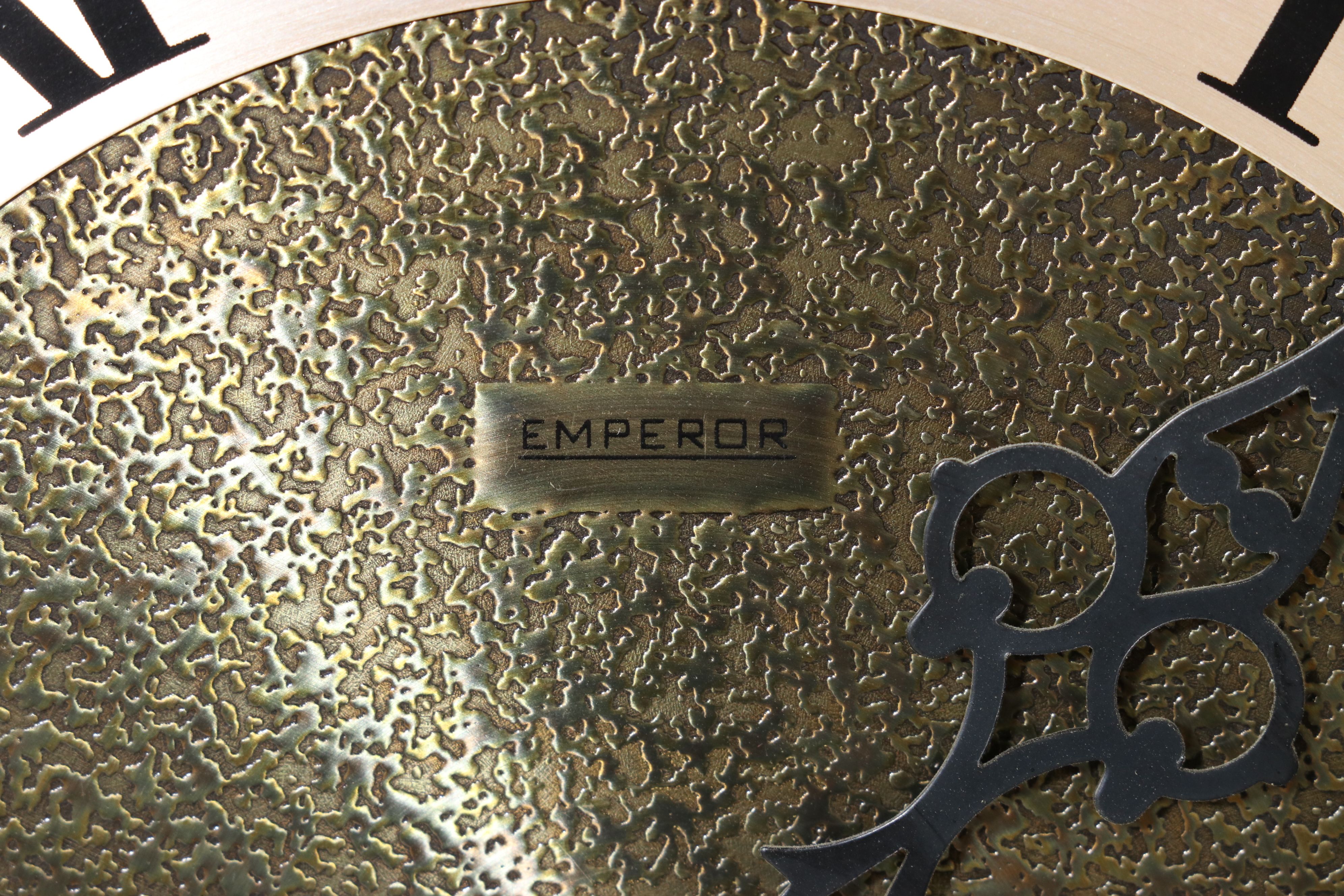 Emperor Chippendale Style Broken Bonnet Grandfather Clock