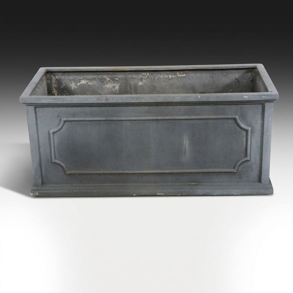 Neoclassical Style Trough Planter