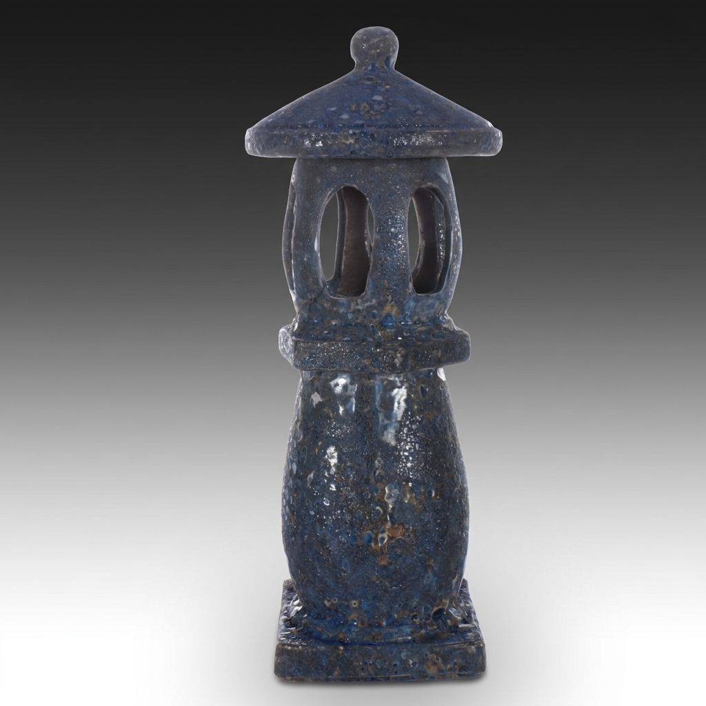 Japanese Style Concrete Outdoor Pagoda Lantern