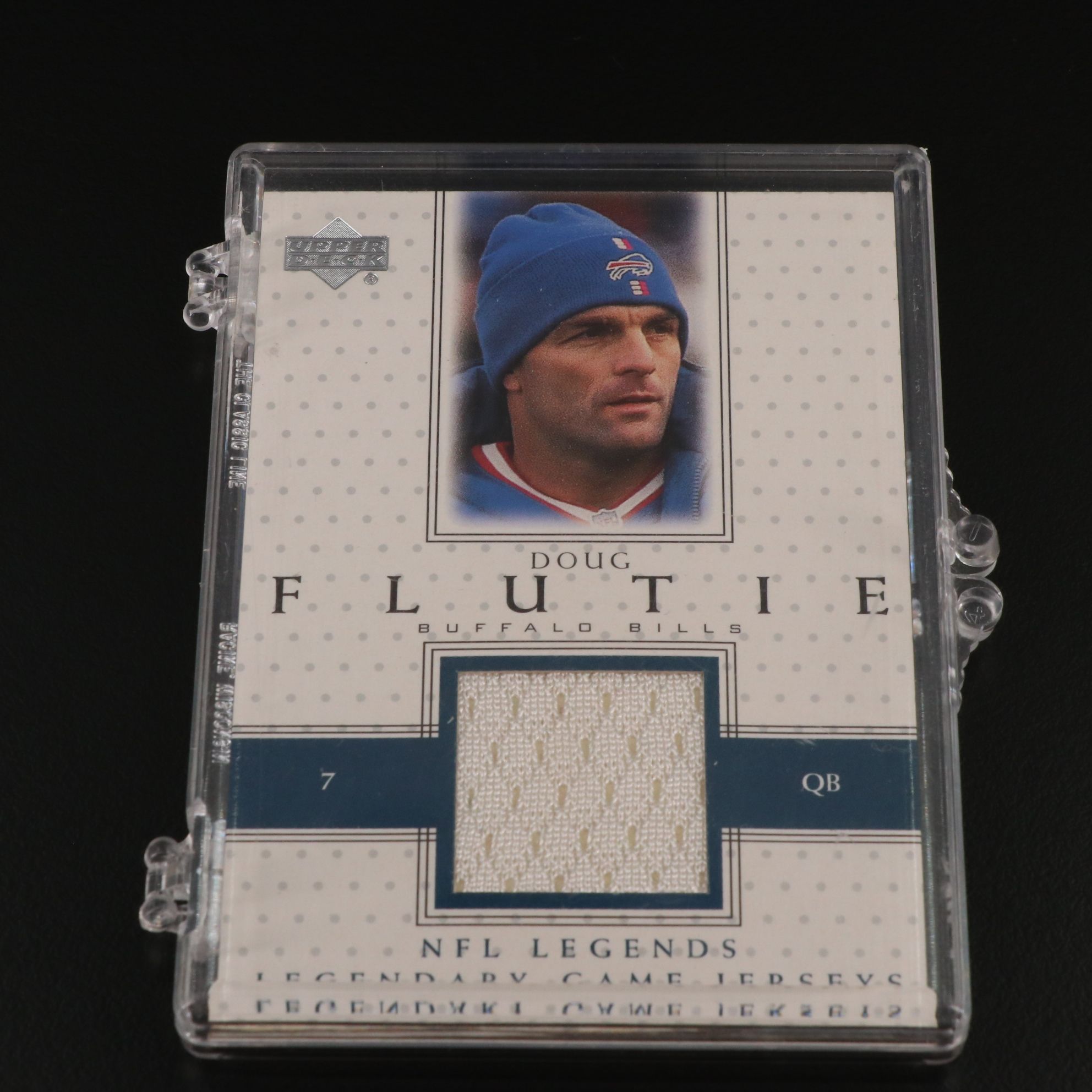 Doug Flutie Signed, Relic, and Graded Buffalo Bills Football Cards, 1999-2000