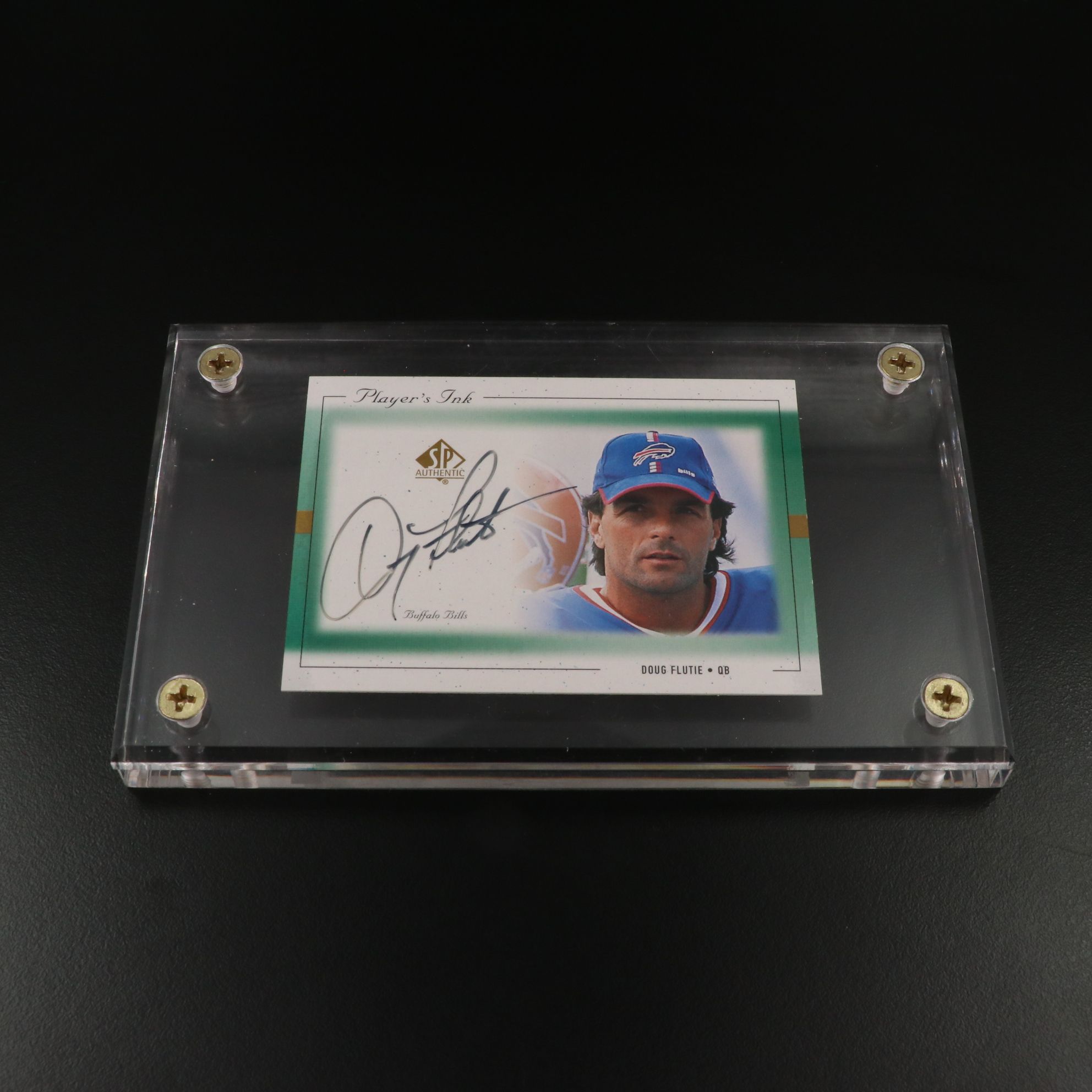 Doug Flutie Signed, Relic, and Graded Buffalo Bills Football Cards, 1999-2000