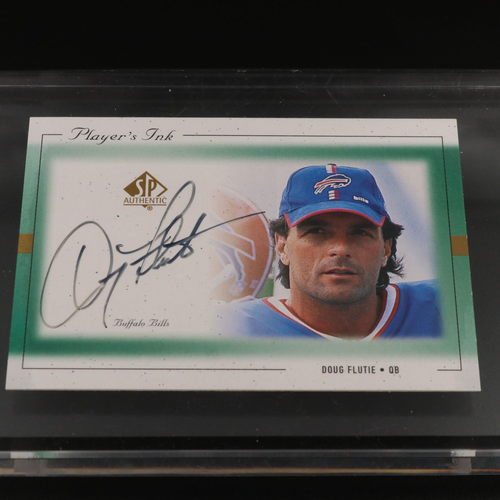 Doug Flutie Signed, Relic, and Graded Buffalo Bills Football Cards, 1999-2000