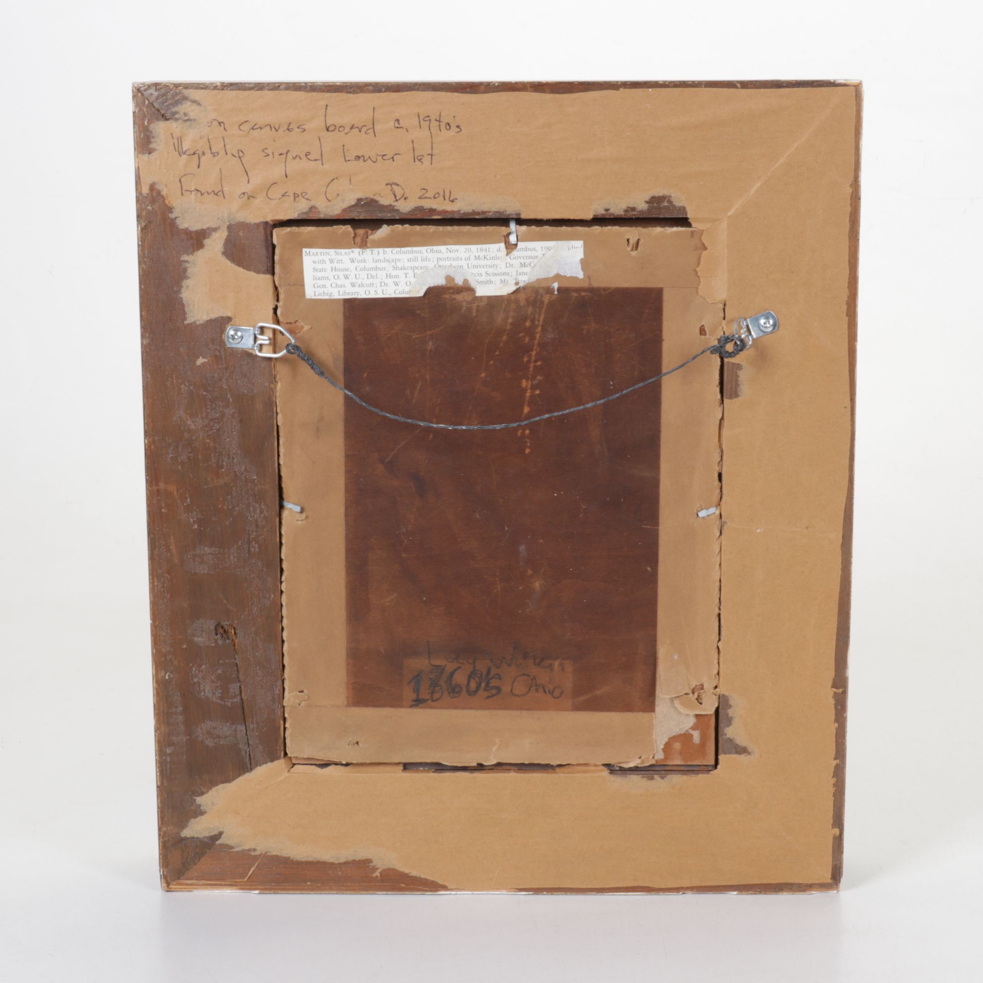 Portrait Oil Painting of Woman Attributed to Silas Martin, Circa 19th Century