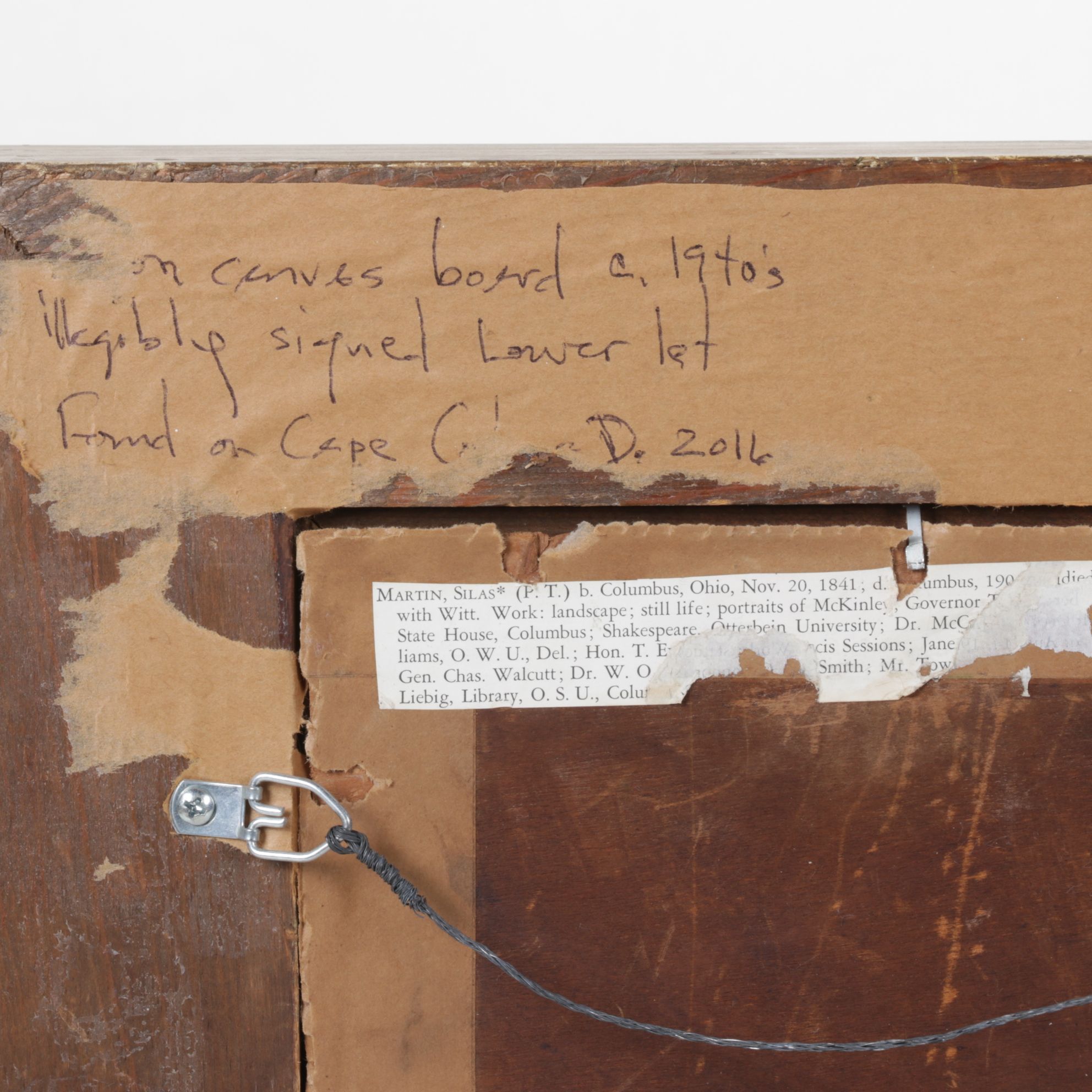 Portrait Oil Painting of Woman Attributed to Silas Martin, Circa 19th Century