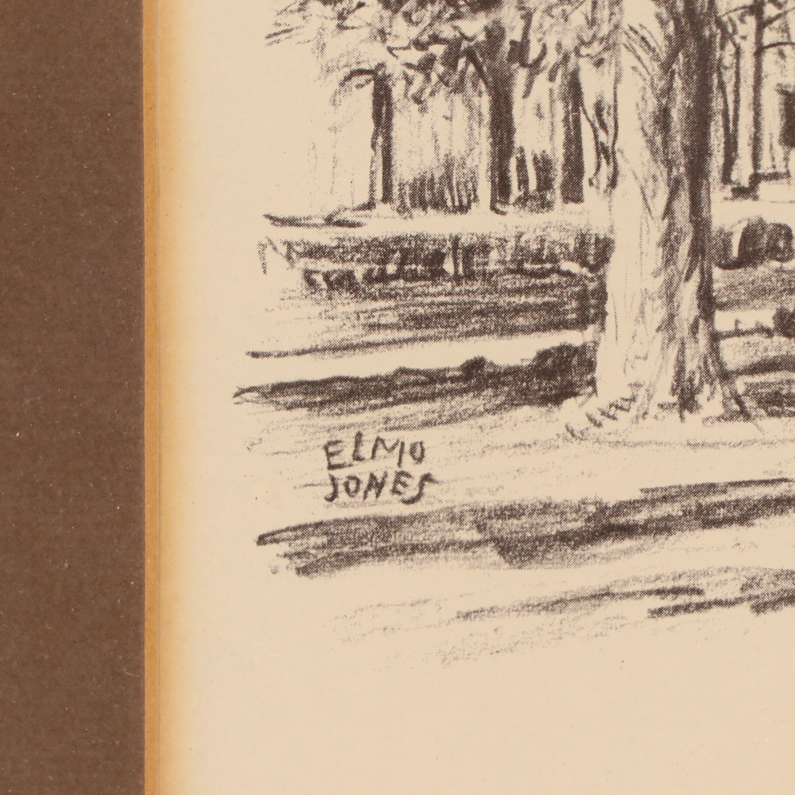 Offset "Southwestern at Memphis: Richard Halliburton Memorial Tower," 20th C.