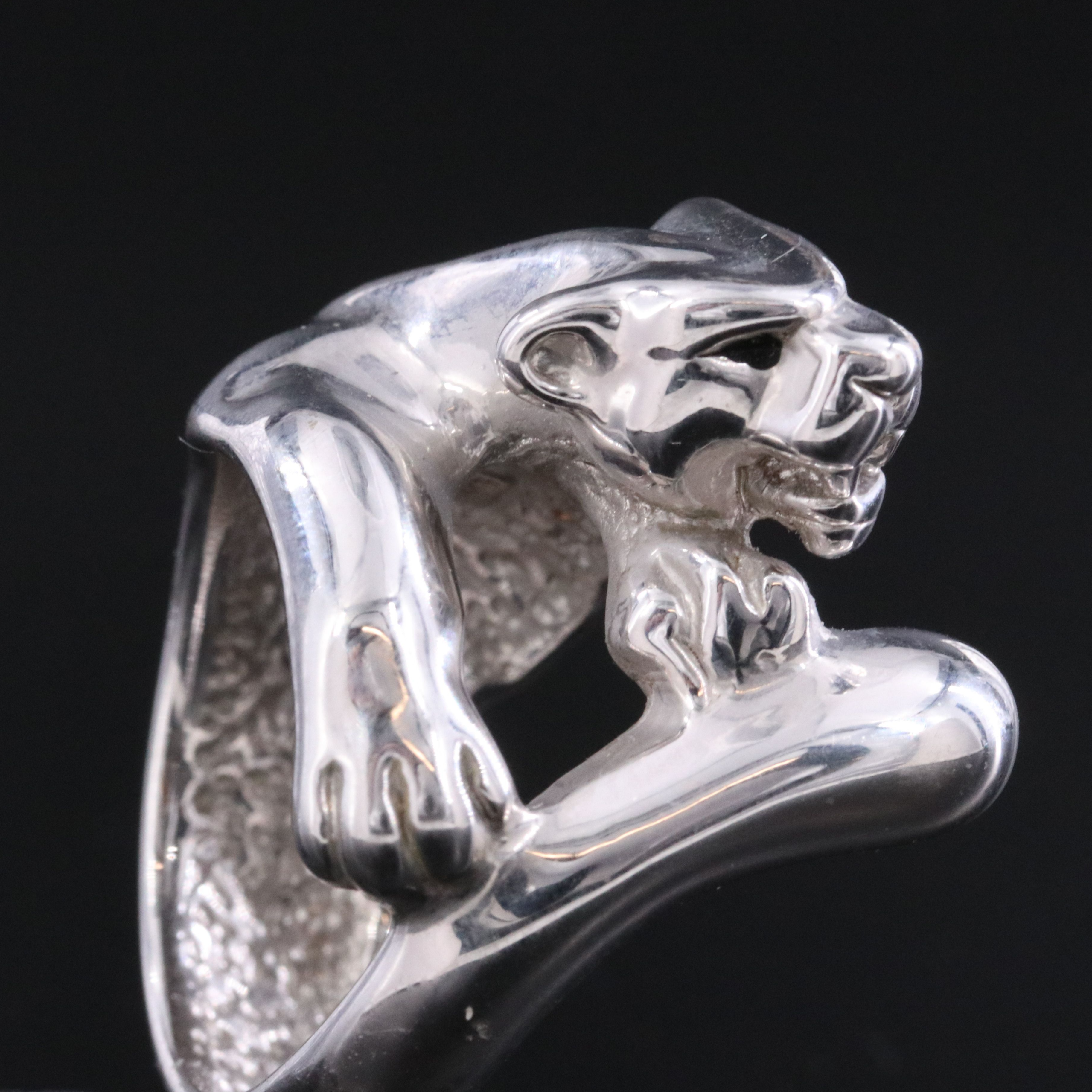 14K Electroformed Panther Ring