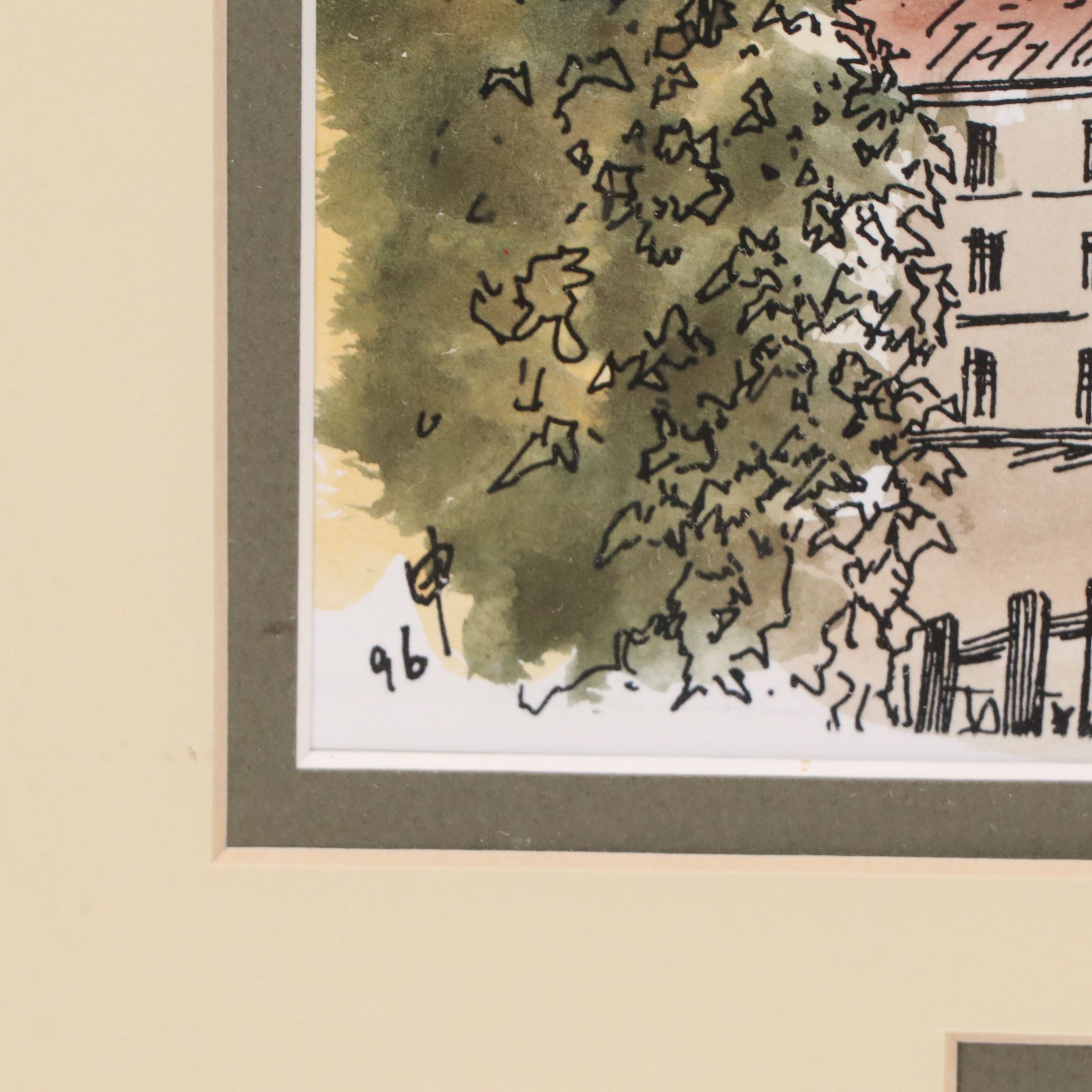 Color Lithograph "Karlsckirche - Vienna, Austria (Europe, 1998)," 1996-1998