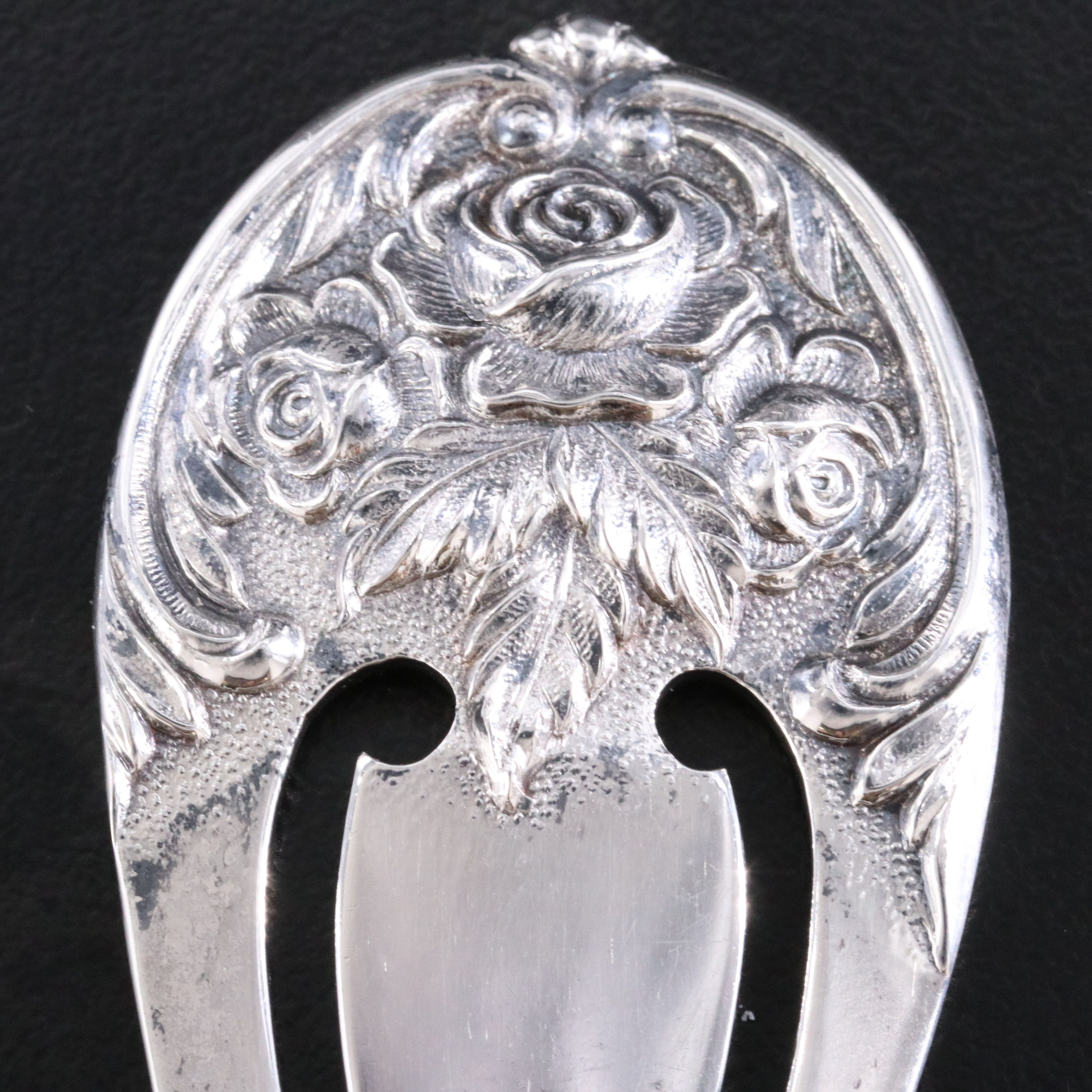 S. Kirk & Son Sterling Floral Bookmark