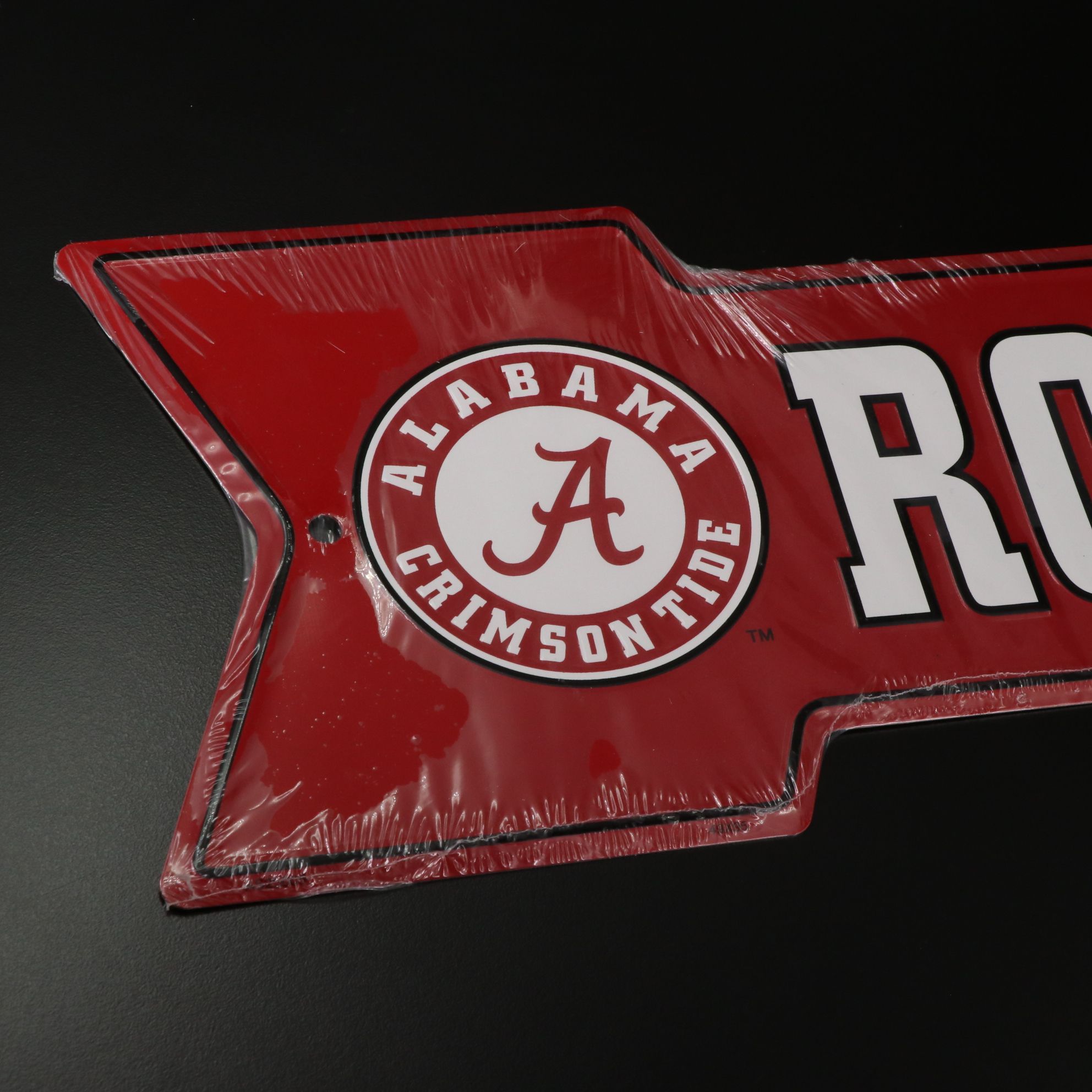 University of Alabama Crimson Tide "Roll Tide" Metal Sign