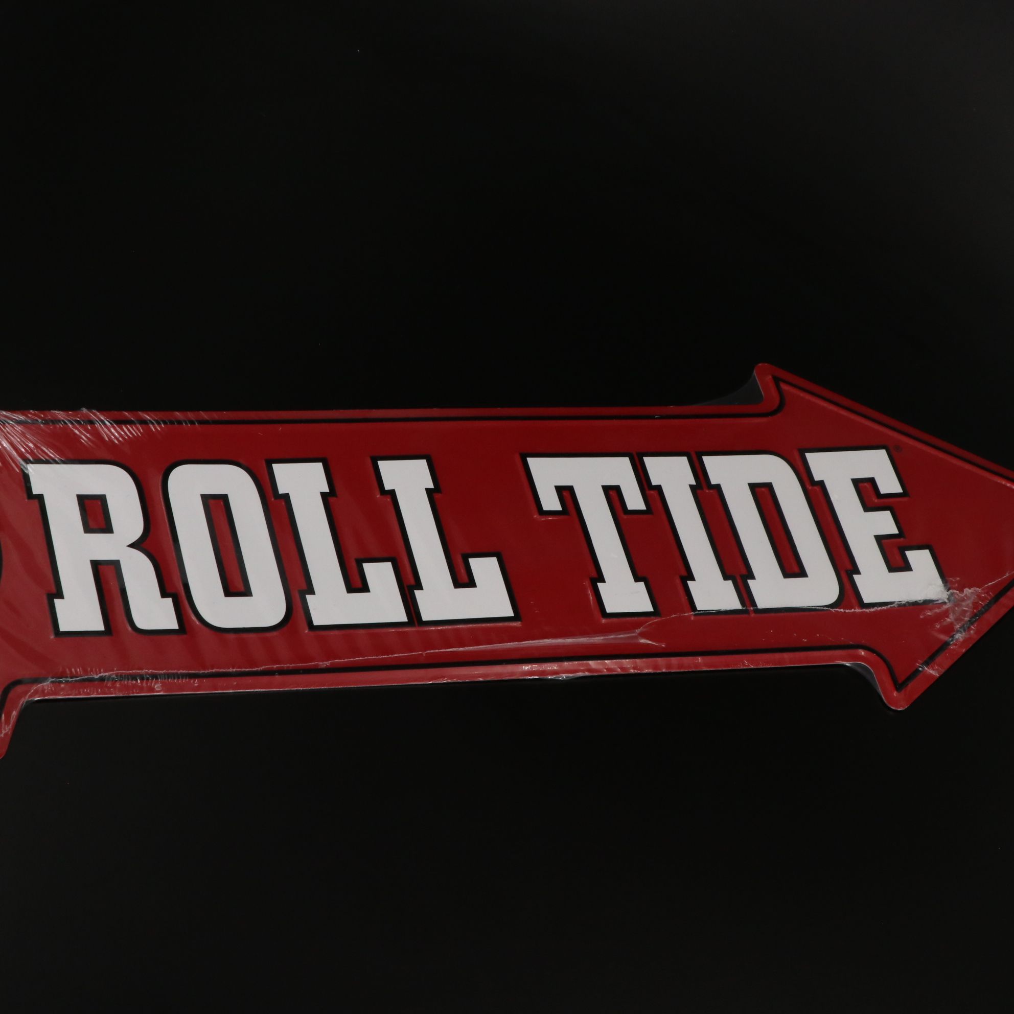 University of Alabama Crimson Tide "Roll Tide" Metal Sign