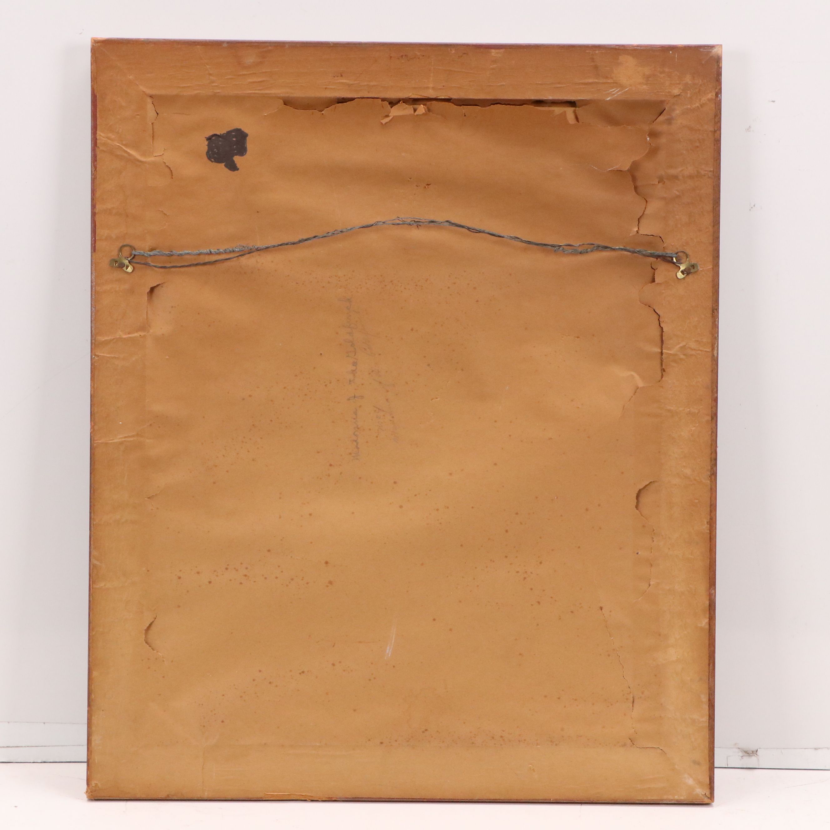 Embellished Gicleé After Giovanni Battista Tiepolo "Madonna of the Goldfinch"