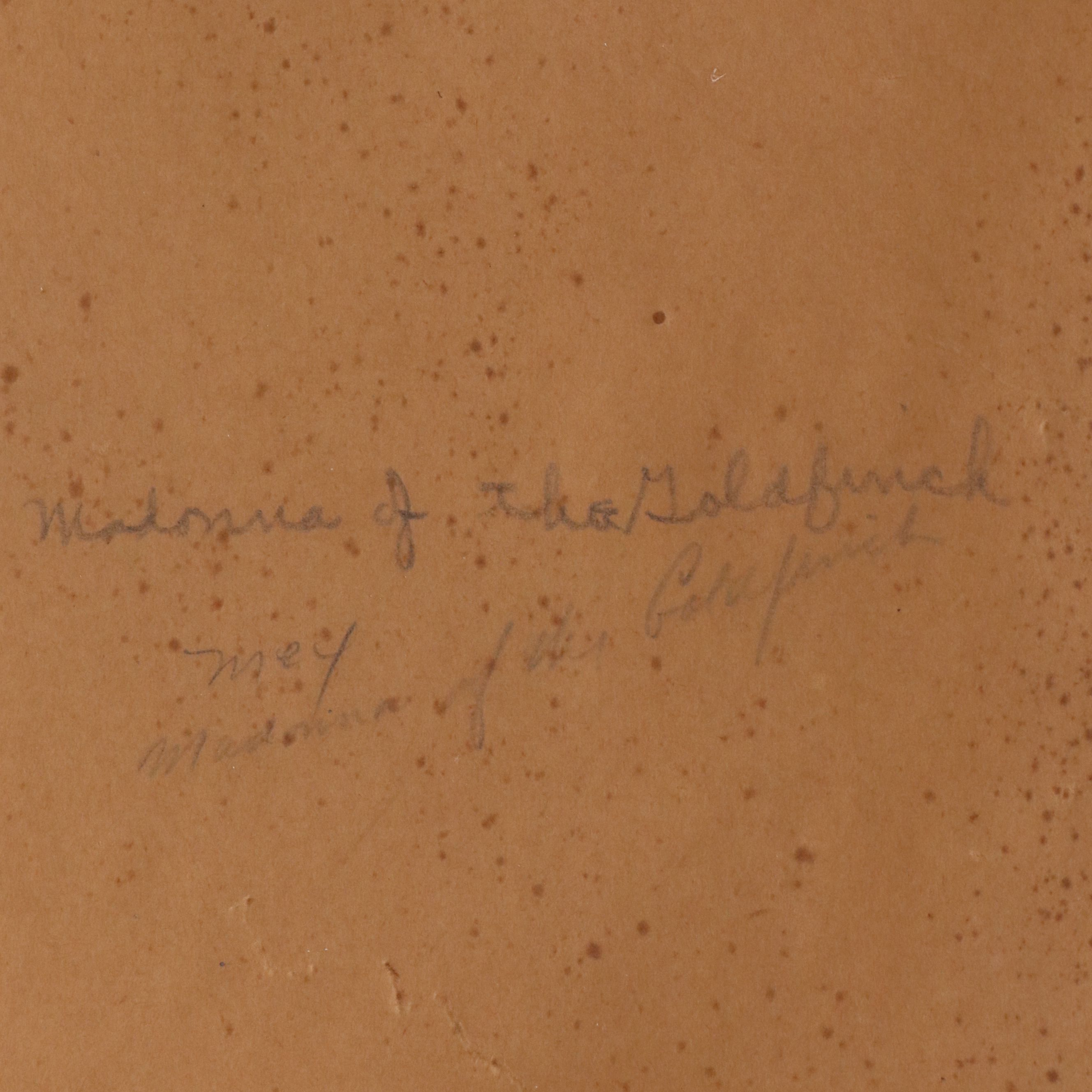 Embellished Gicleé After Giovanni Battista Tiepolo "Madonna of the Goldfinch"