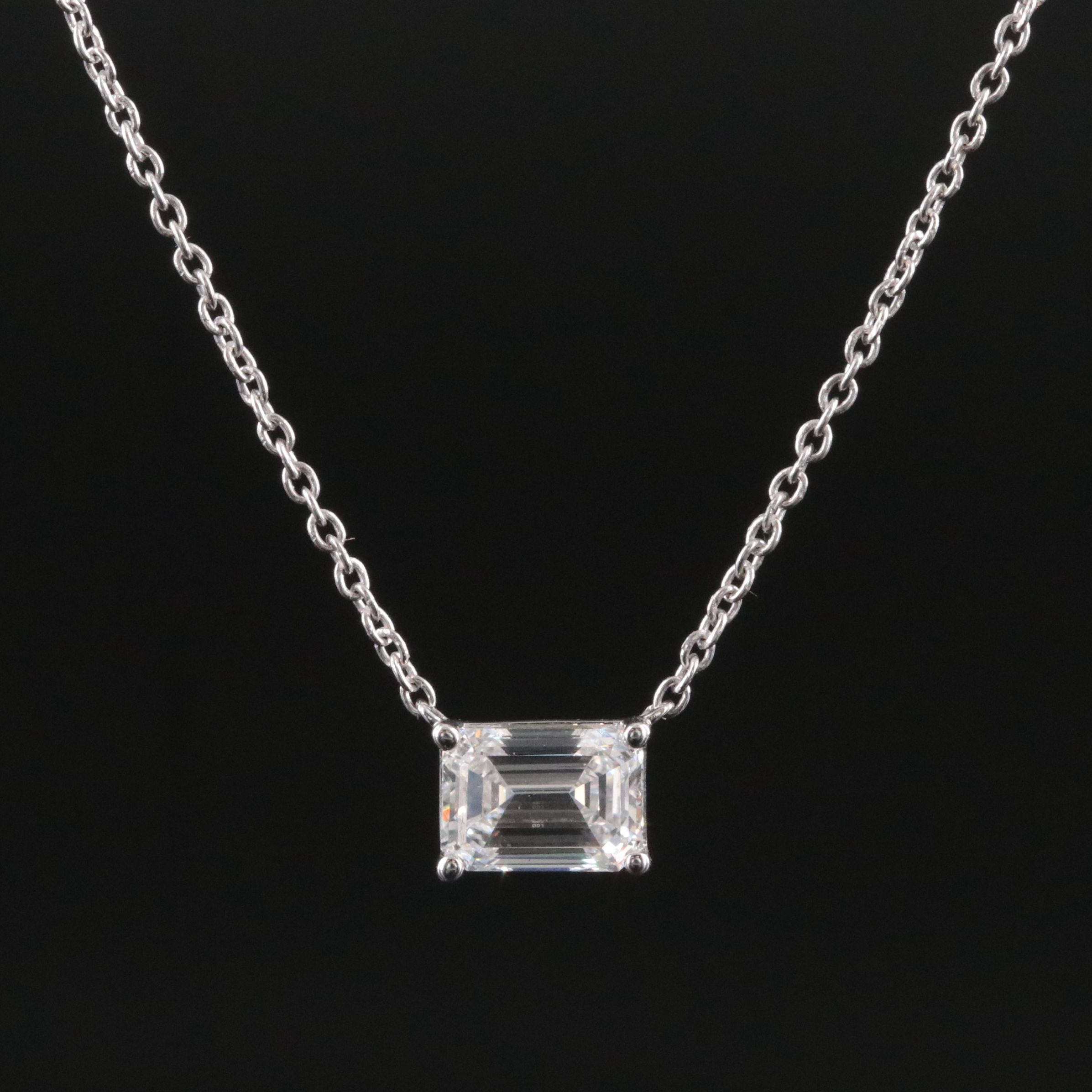 14K 0.70 CT Lab Grown Diamond Necklace