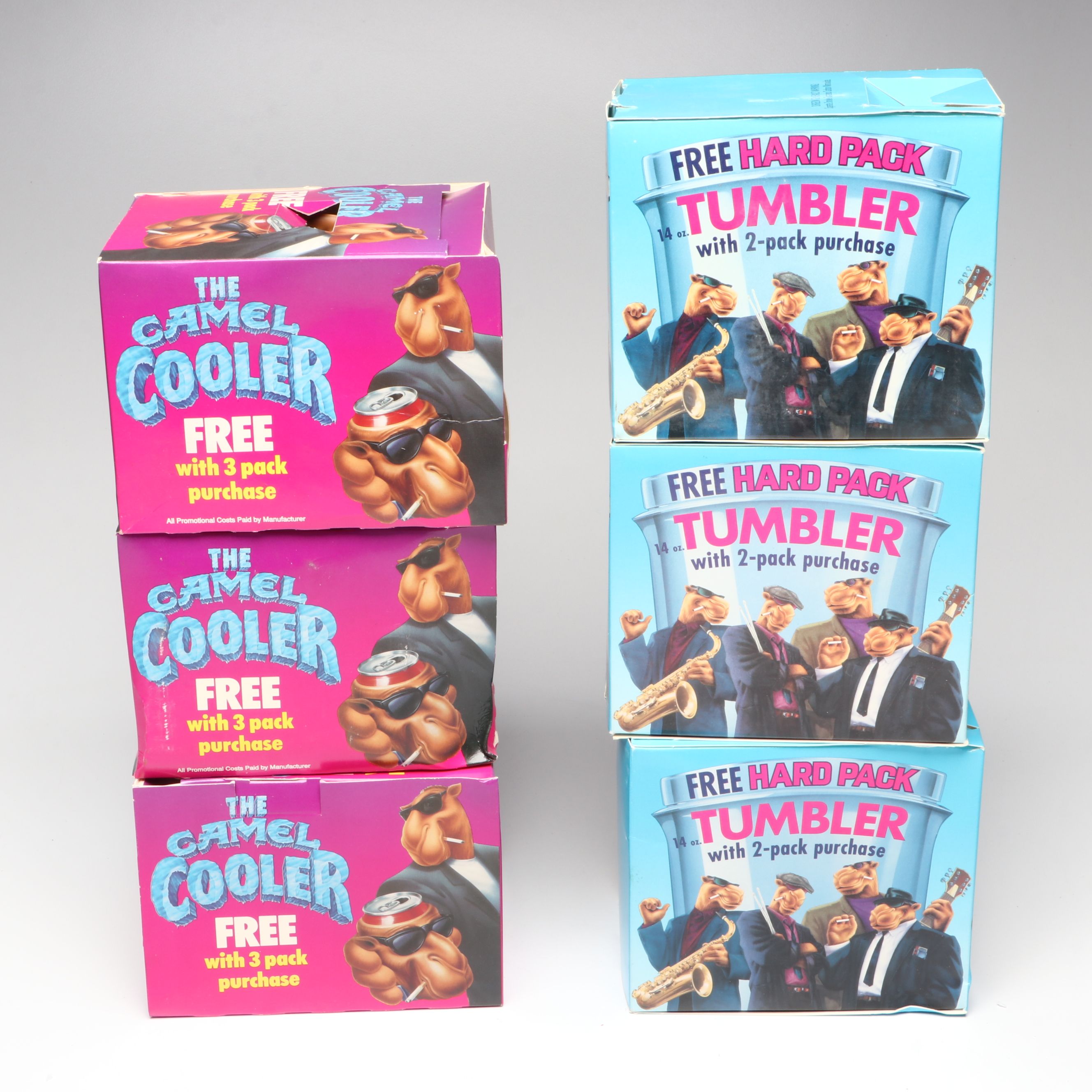 Camel Mugs, Tumblers, Lighters and More Vintage Advertising Memorabilia