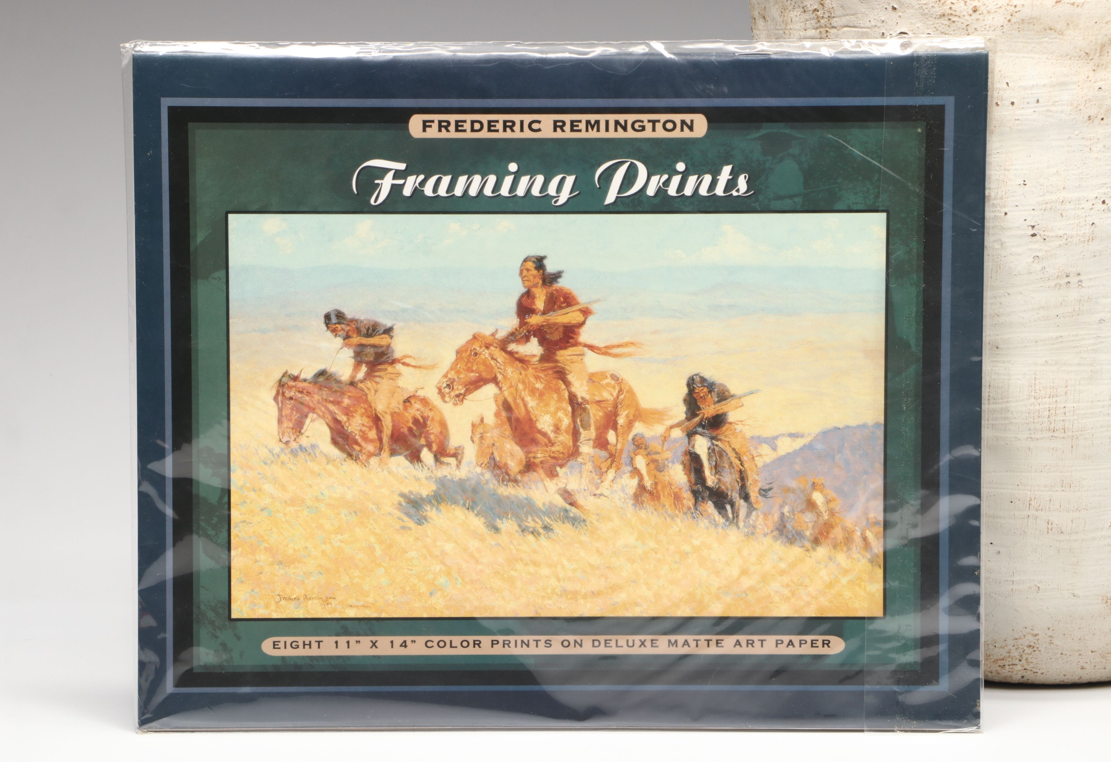 Rustic Wood Serving Tray with Hand-Carved Vases and Bowl with Other Rustic Décor