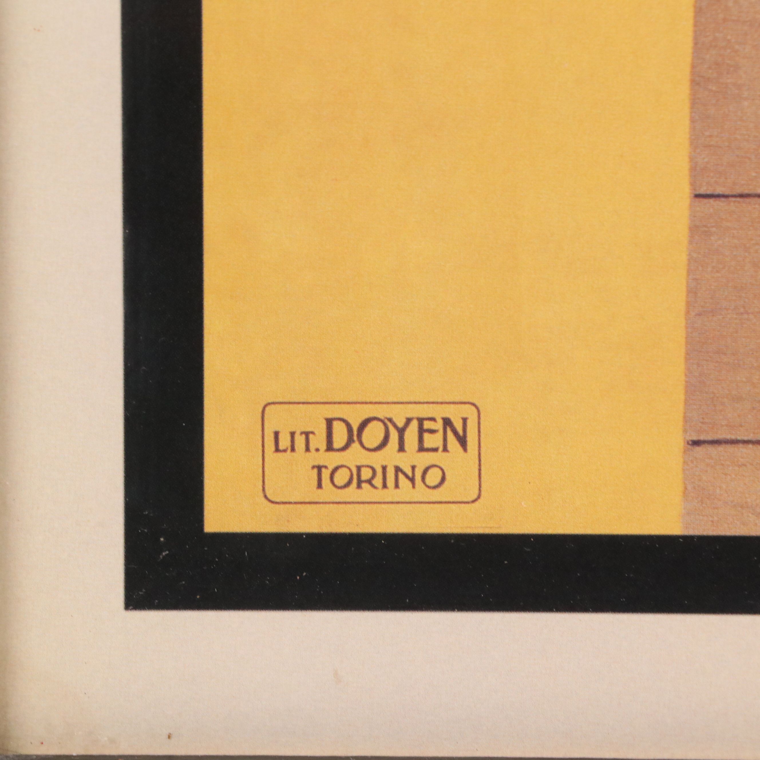 C. Biscaretti di Ruffia Offset "Anisetta Evangelisti Liquore da Dessert," 1999