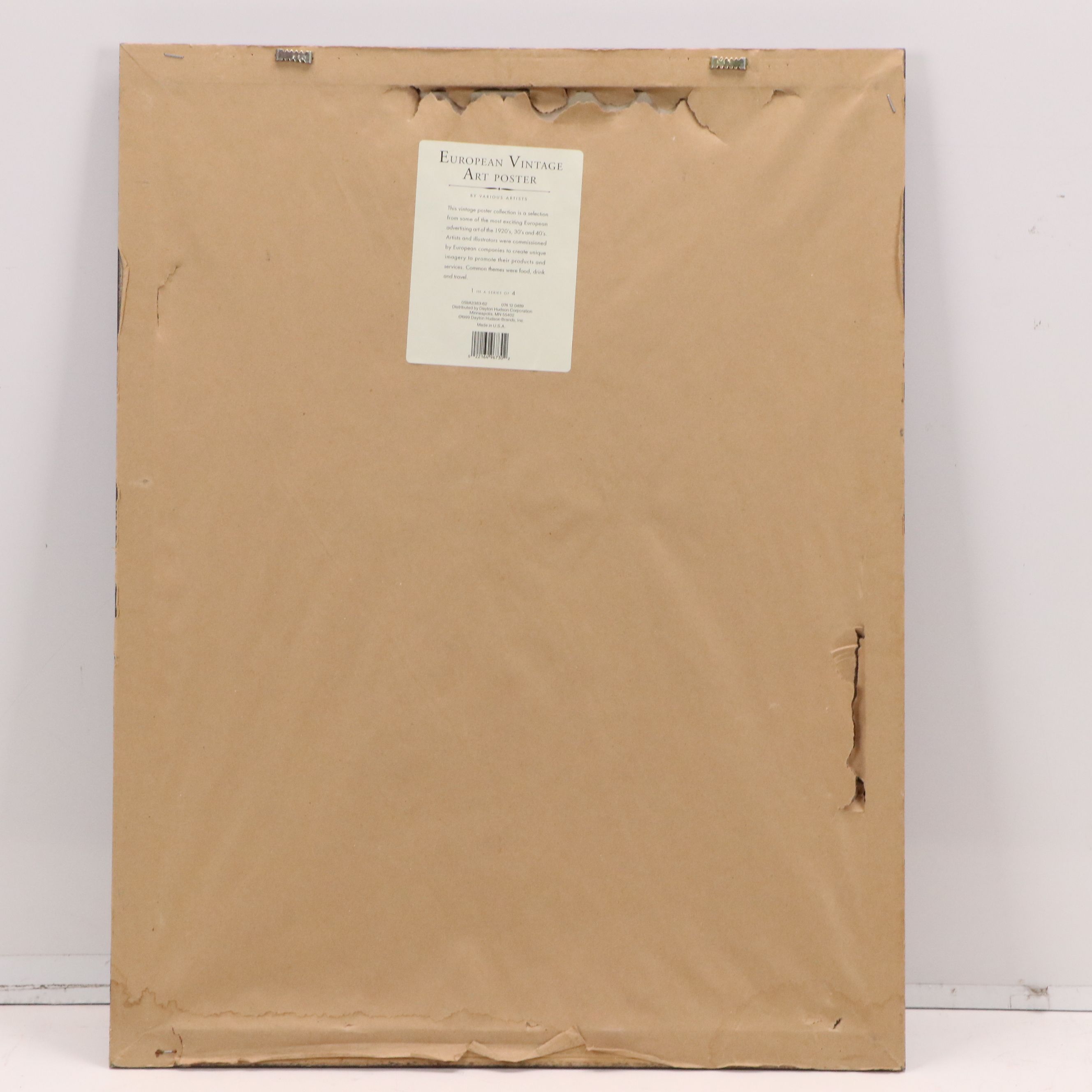 C. Biscaretti di Ruffia Offset "Anisetta Evangelisti Liquore da Dessert," 1999