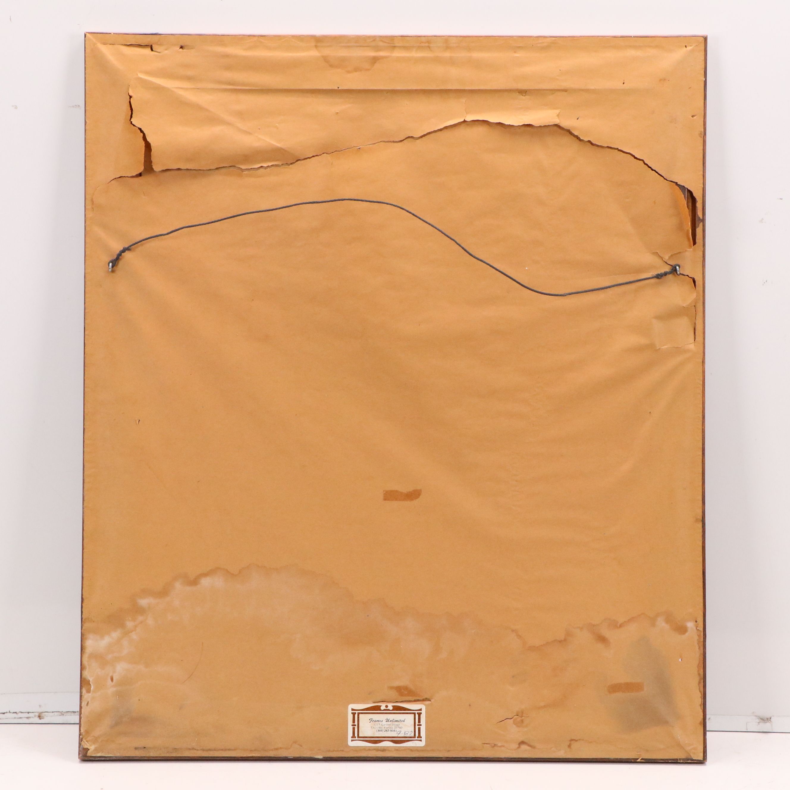 Aleeta Hall Offset Lithograph "Dodie's Gate," 1981