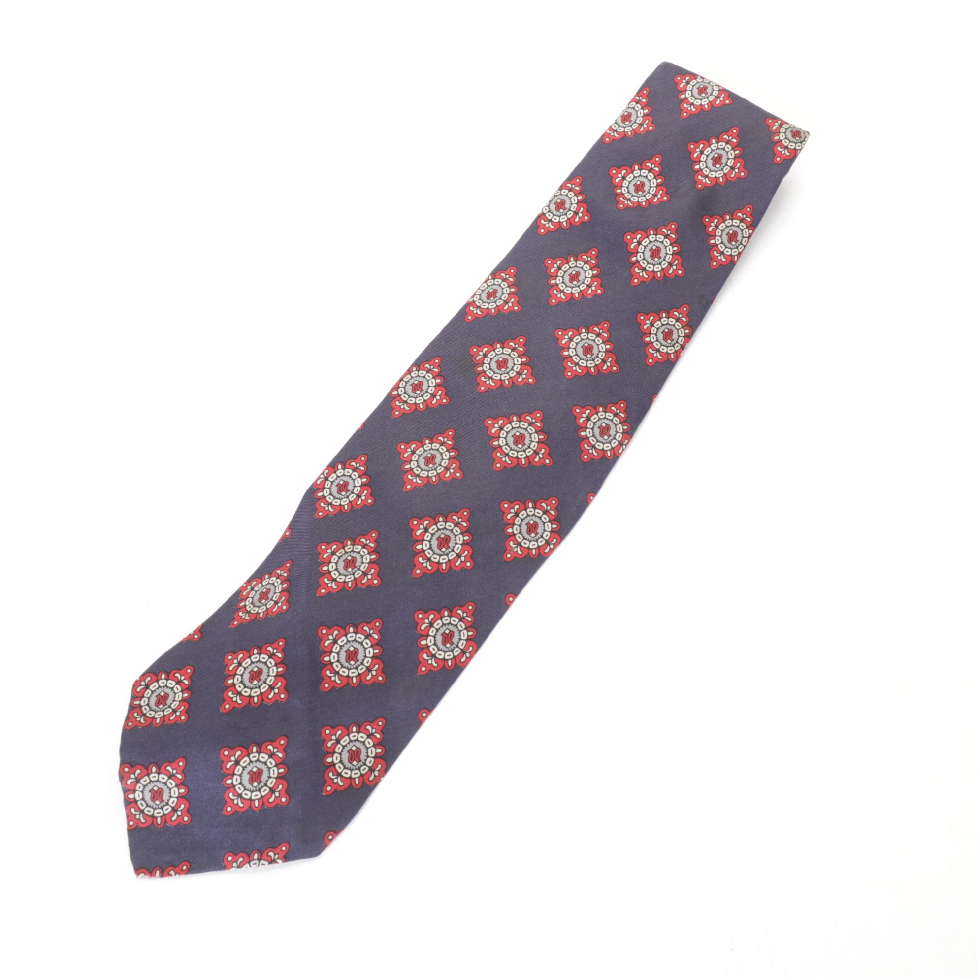 Christian Dior Silk Patterned Neck Ties