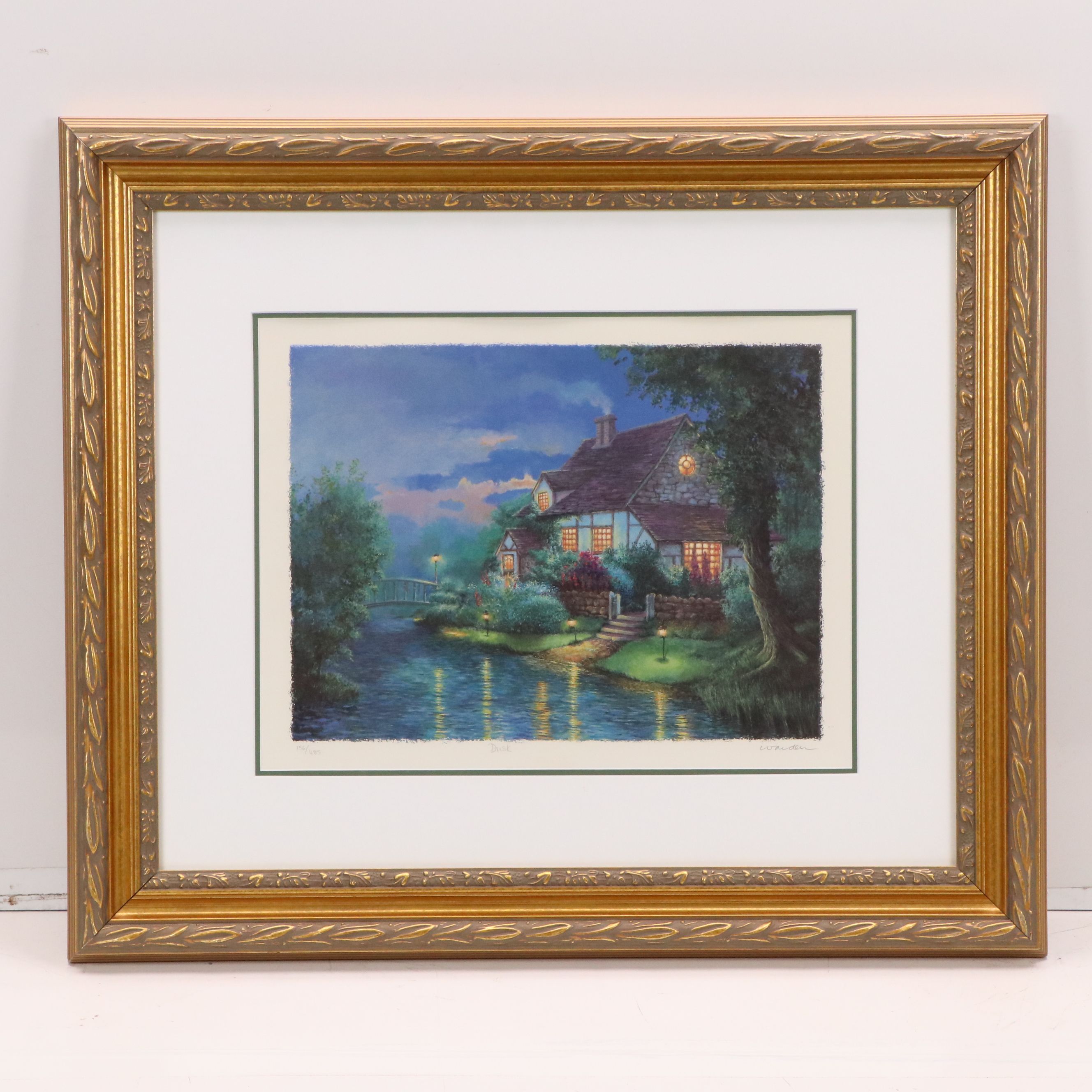 Andrew Warden Gicleé "Dusk," Late 20th to 21st Century