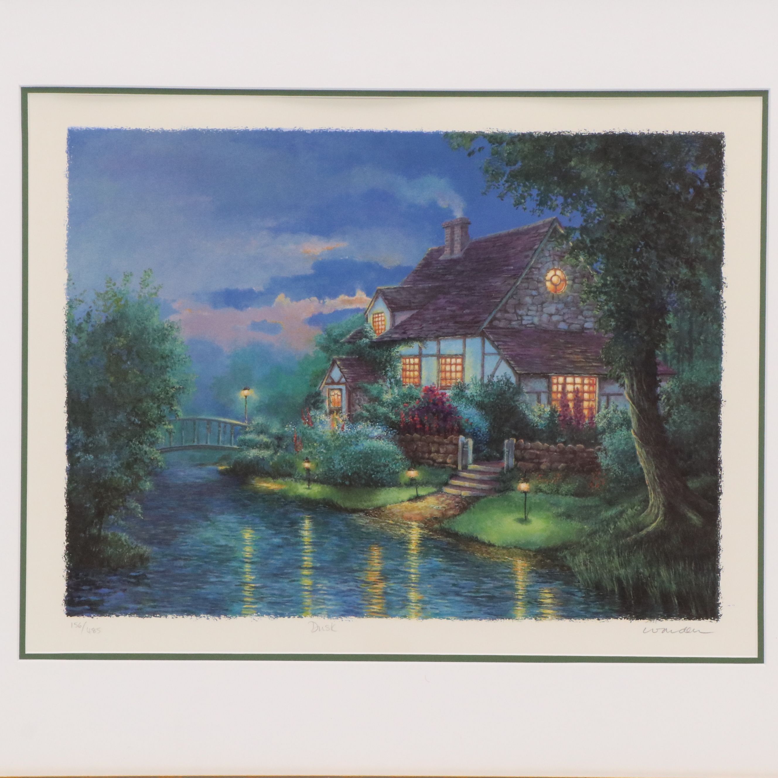 Andrew Warden Gicleé "Dusk," Late 20th to 21st Century