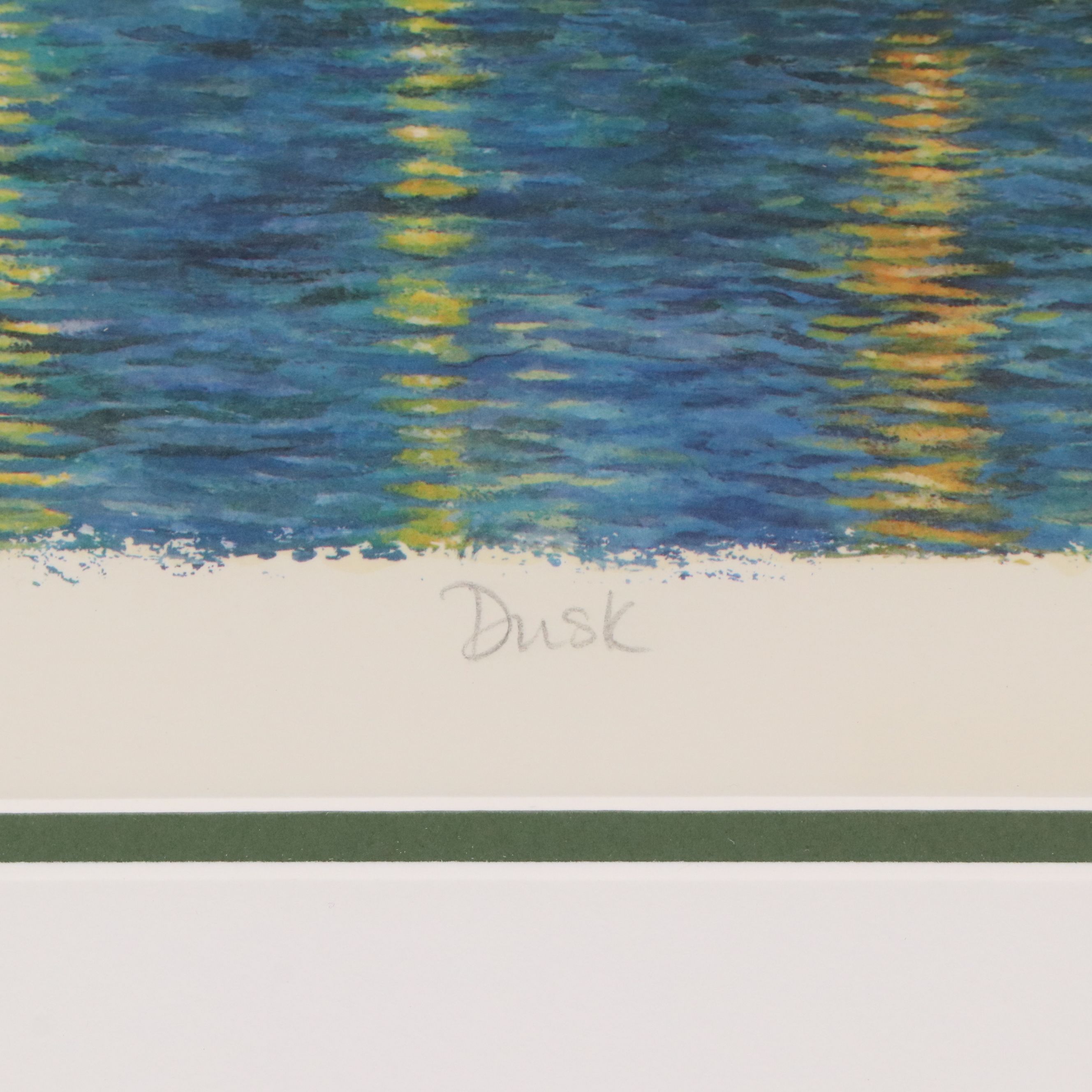 Andrew Warden Gicleé "Dusk," Late 20th to 21st Century