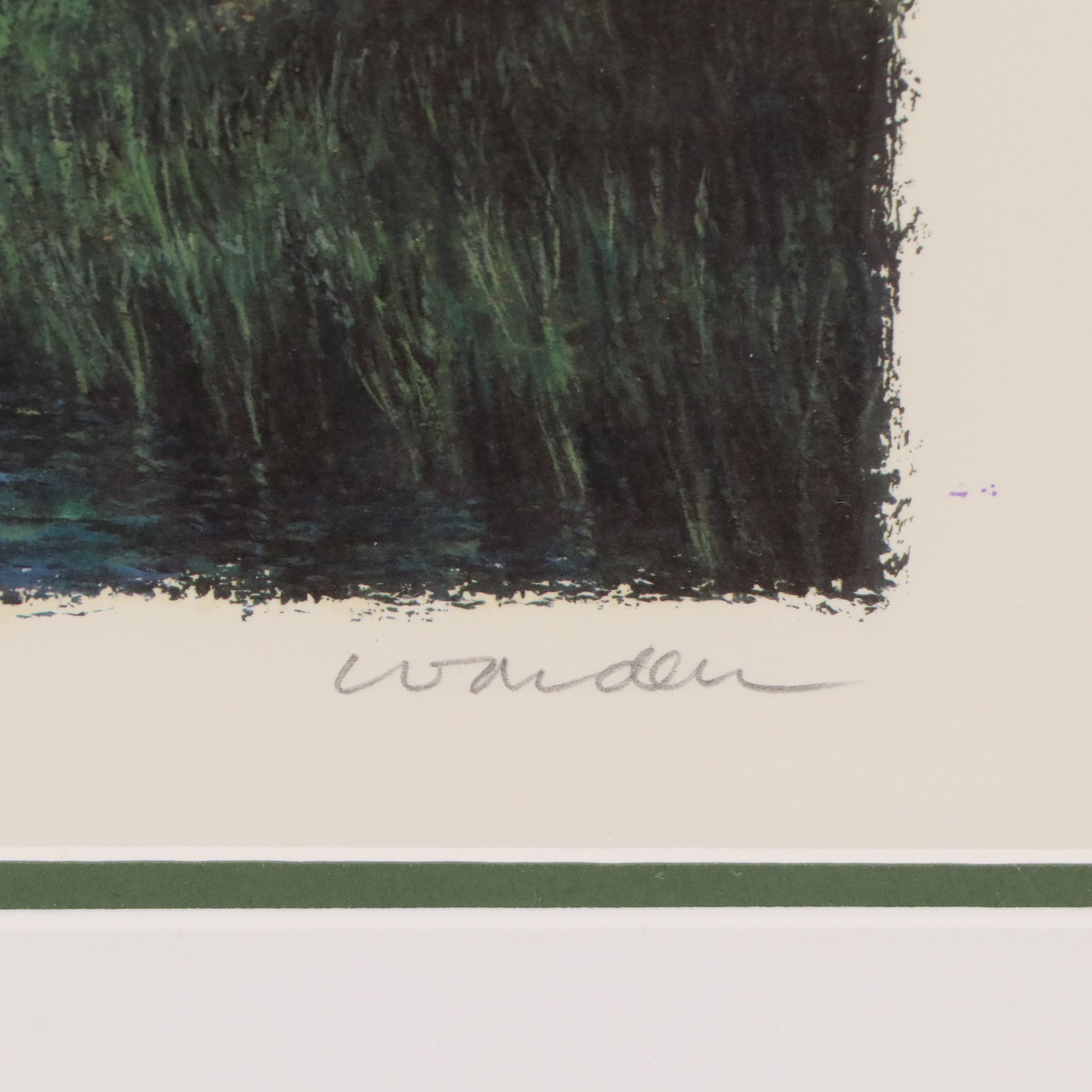 Andrew Warden Gicleé "Dusk," Late 20th to 21st Century