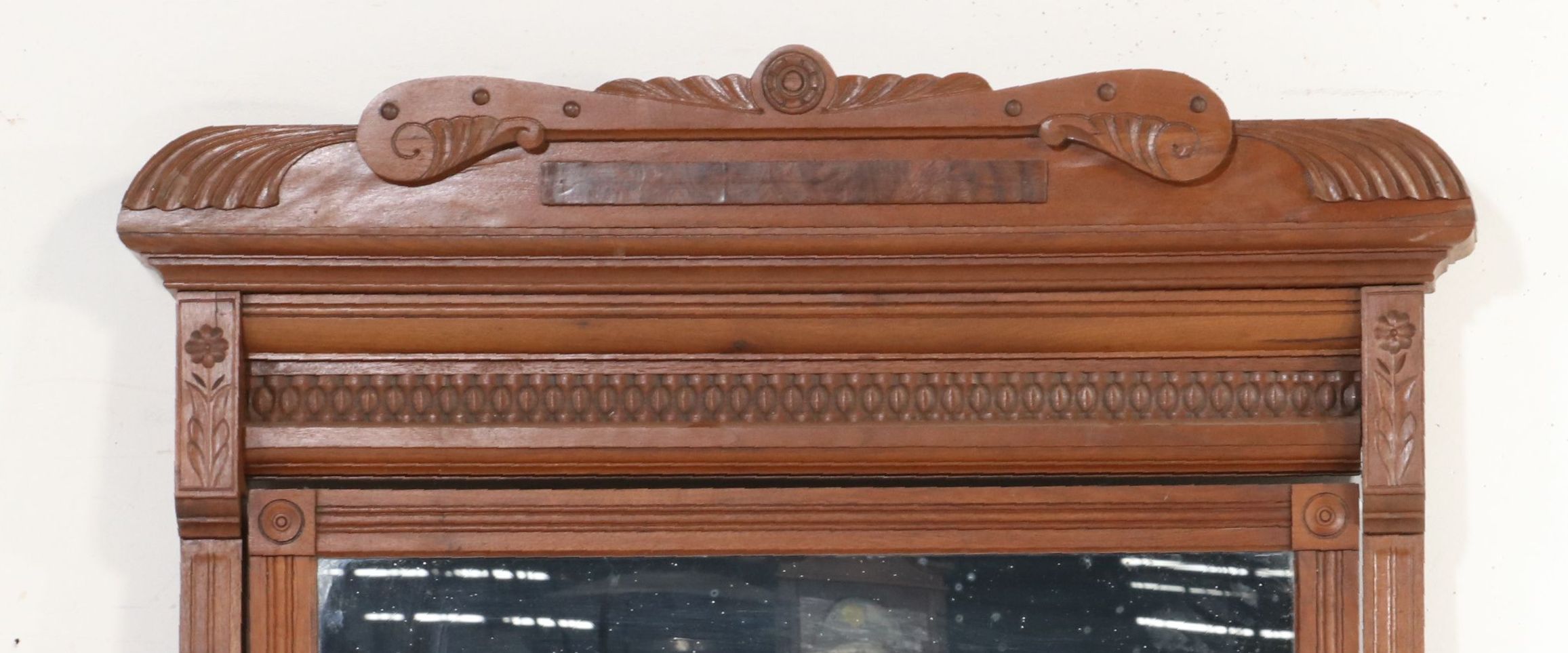 American Eastlake Walnut Marble Top Dresser 1875-1885