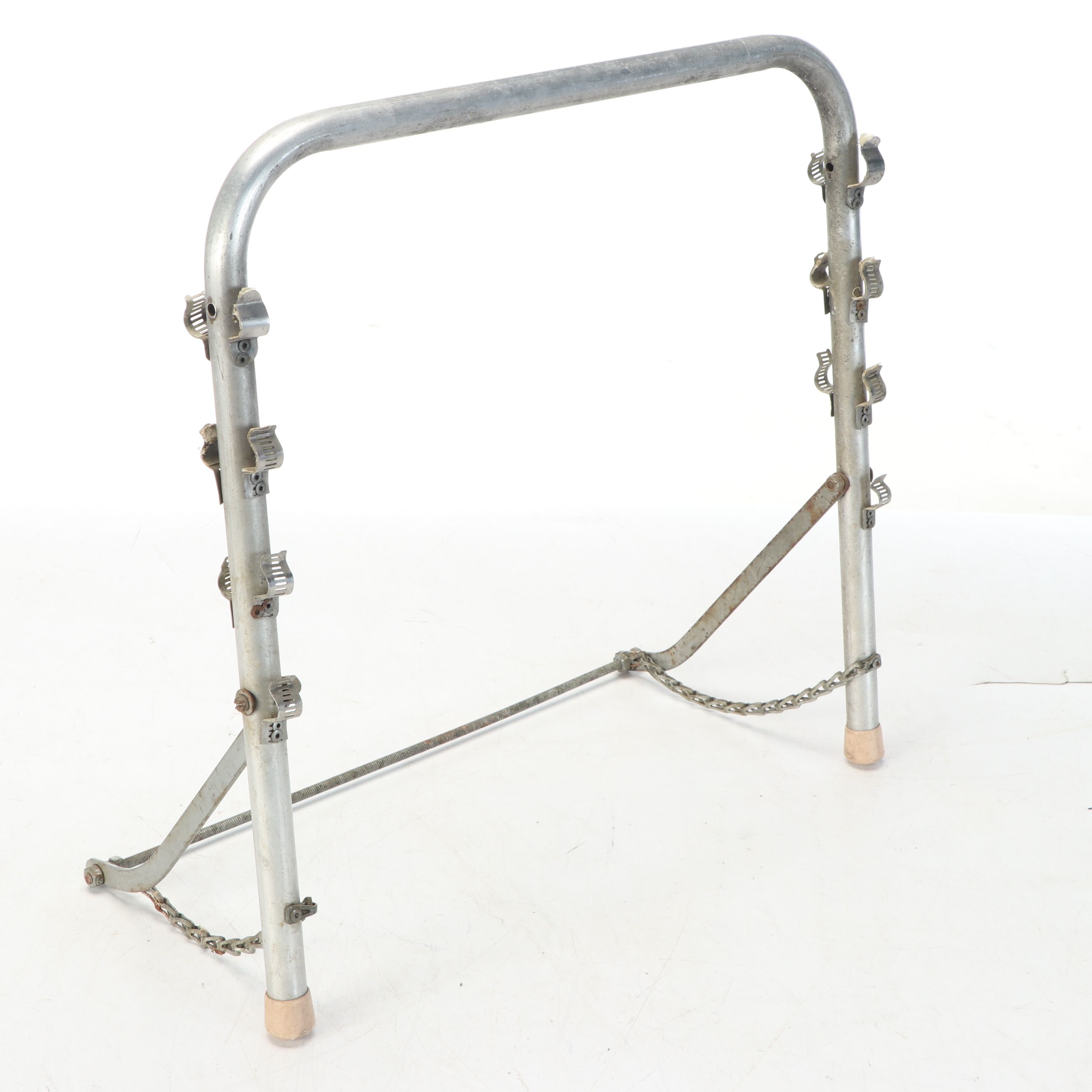 Vintage Golf Accessory Stands with Tees and Balls