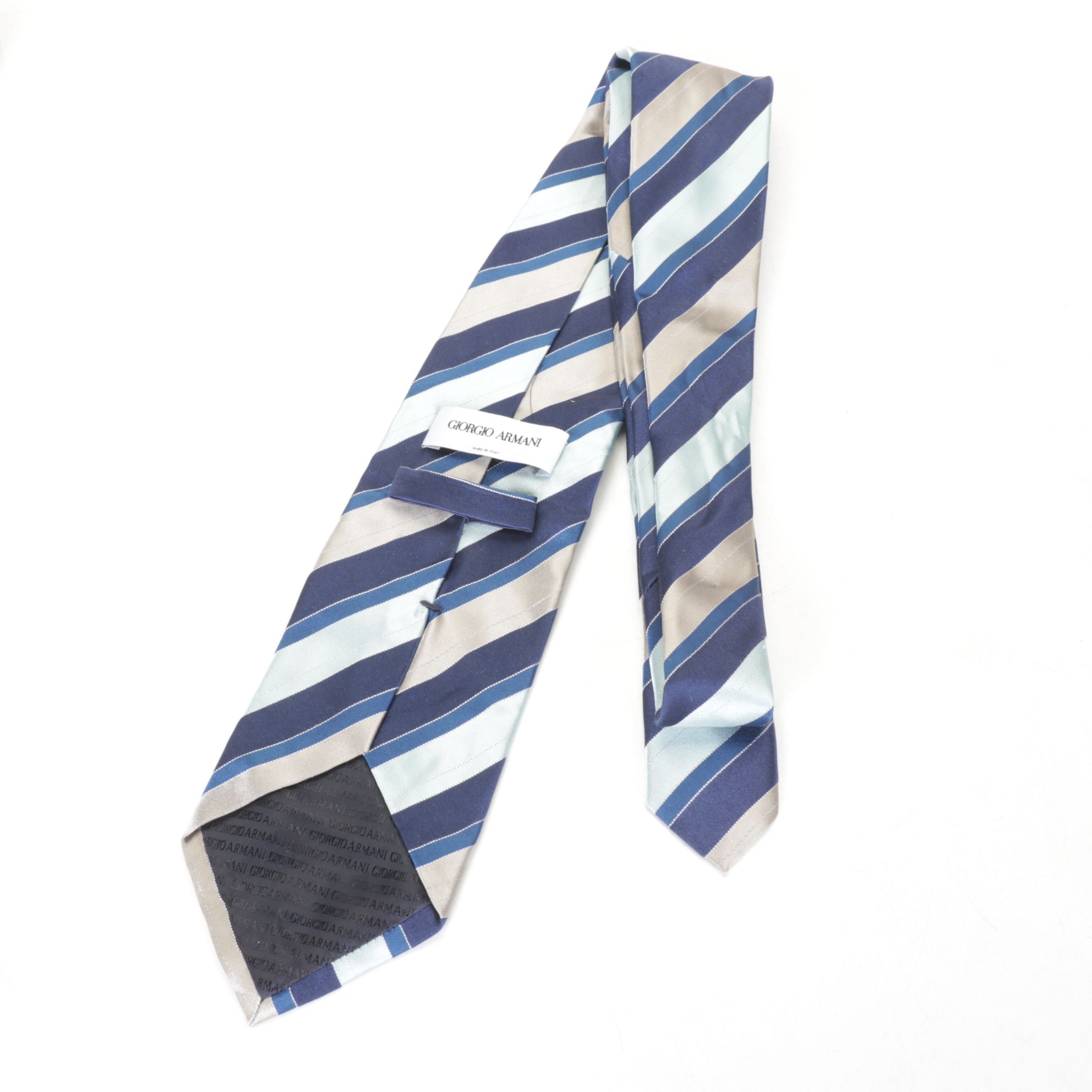 Giorgio Armani Cravatte Patterned Silk Neckties