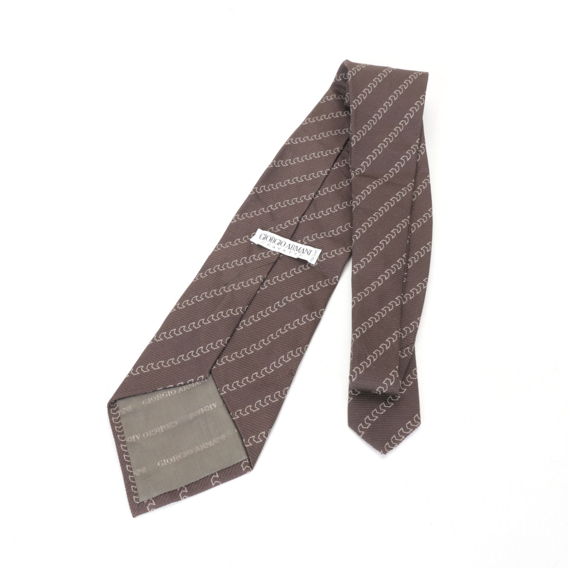 Giorgio Armani Cravatte Patterned Silk Neckties